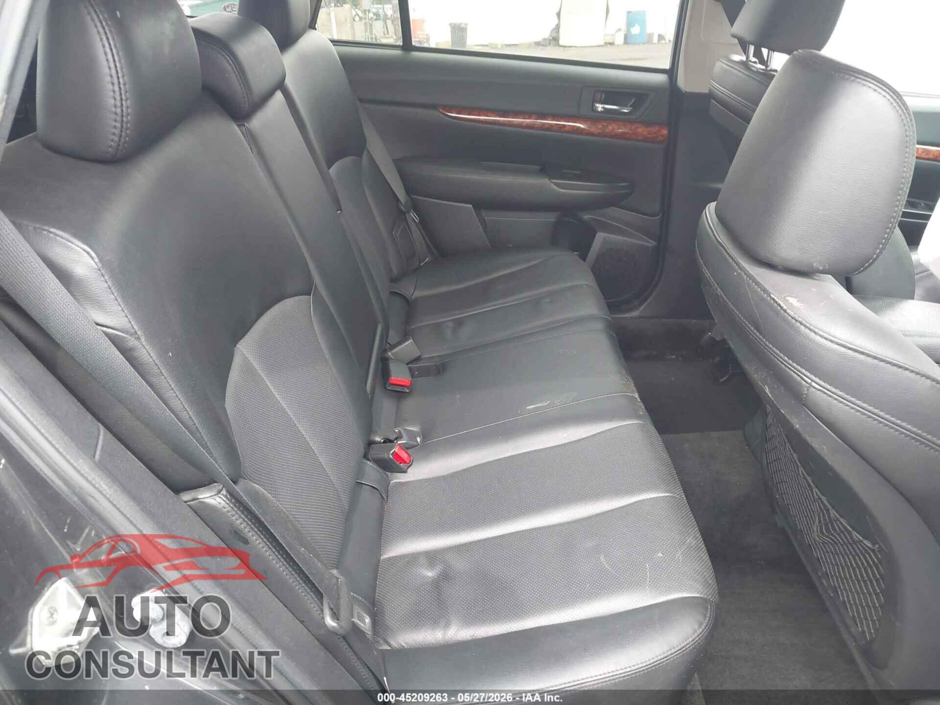 SUBARU OUTBACK 2012 - 4S4BRBKCXC3213277