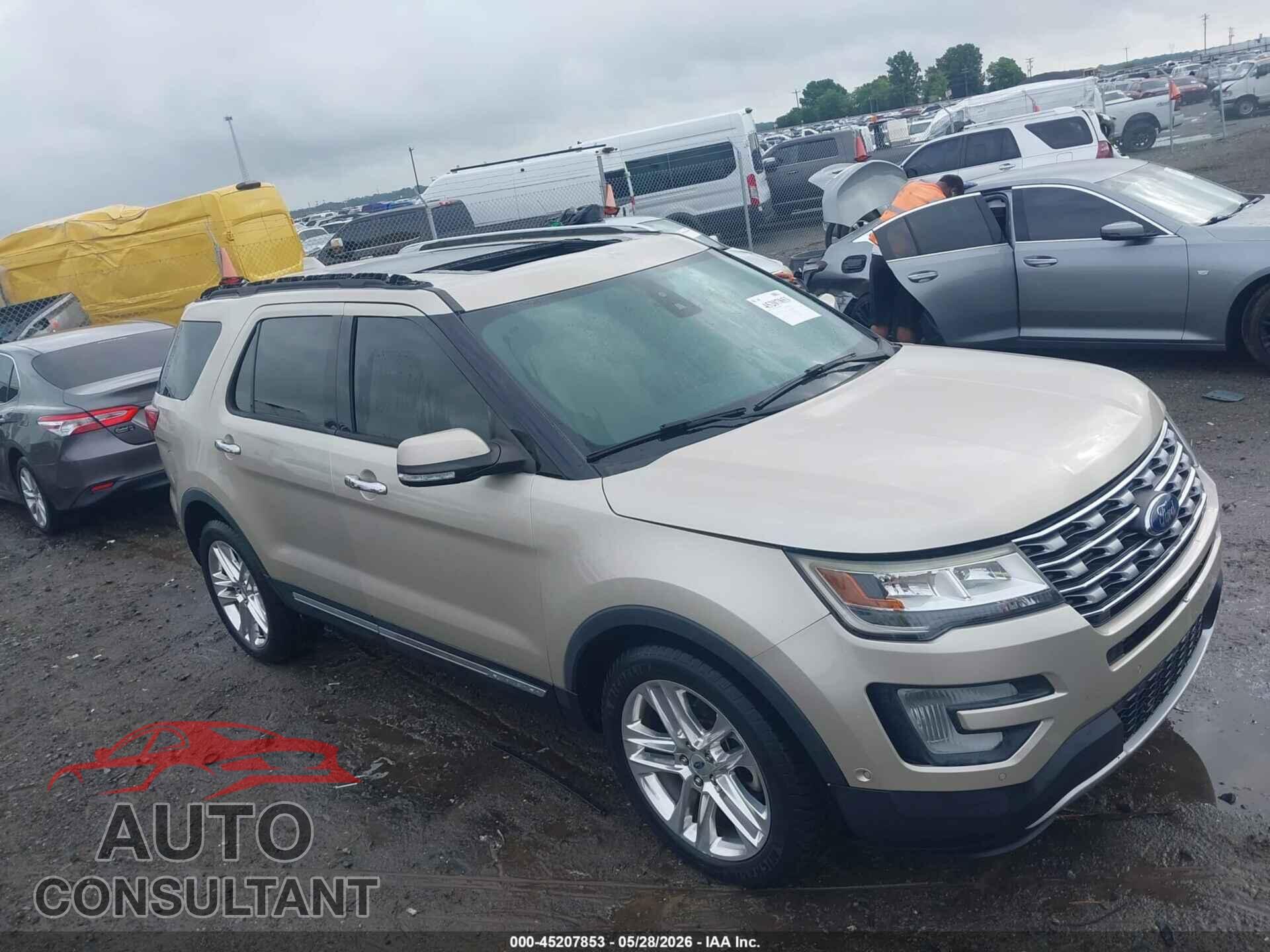 FORD EXPLORER 2017 - 1FM5K7F86HGD78635