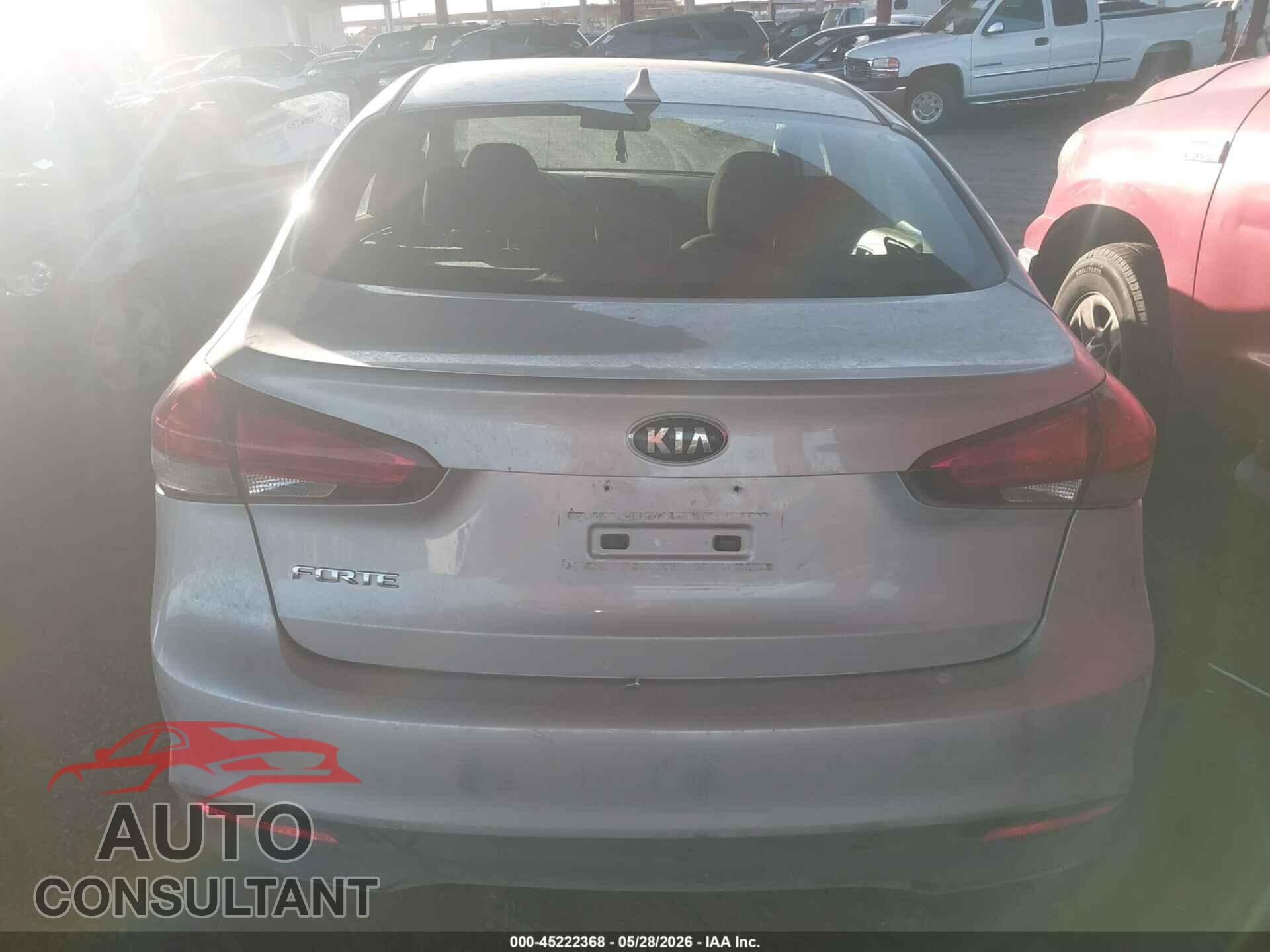 KIA FORTE 2017 - 3KPFK4A75HE125845