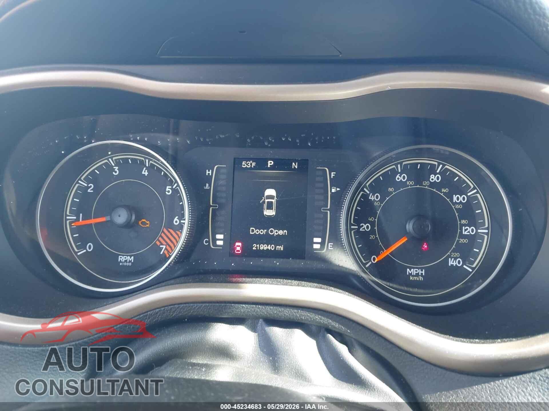 JEEP CHEROKEE 2015 - 1C4PJMCB7FW504552