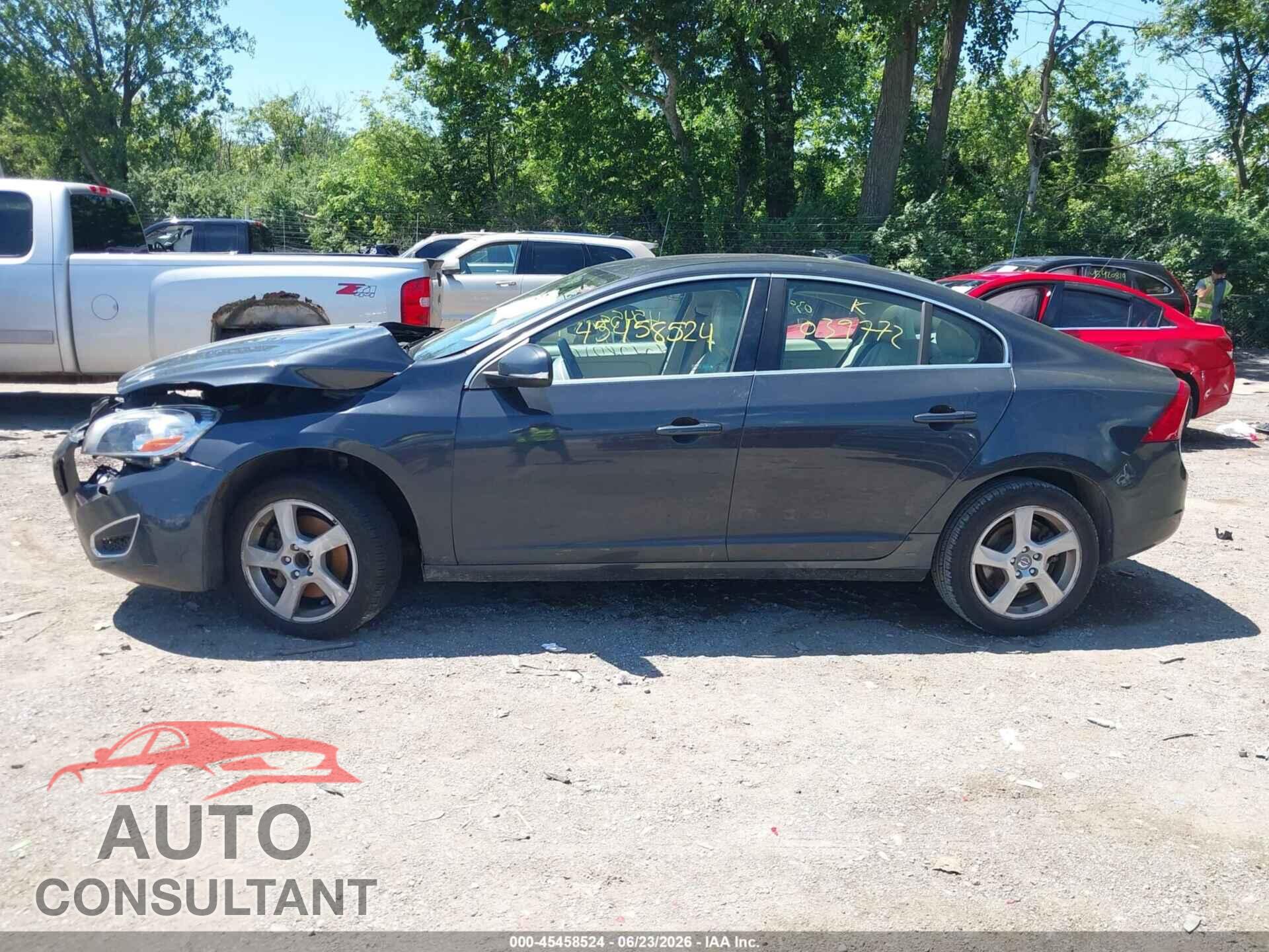 VOLVO S60 2012 - YV1622FSXC2039772