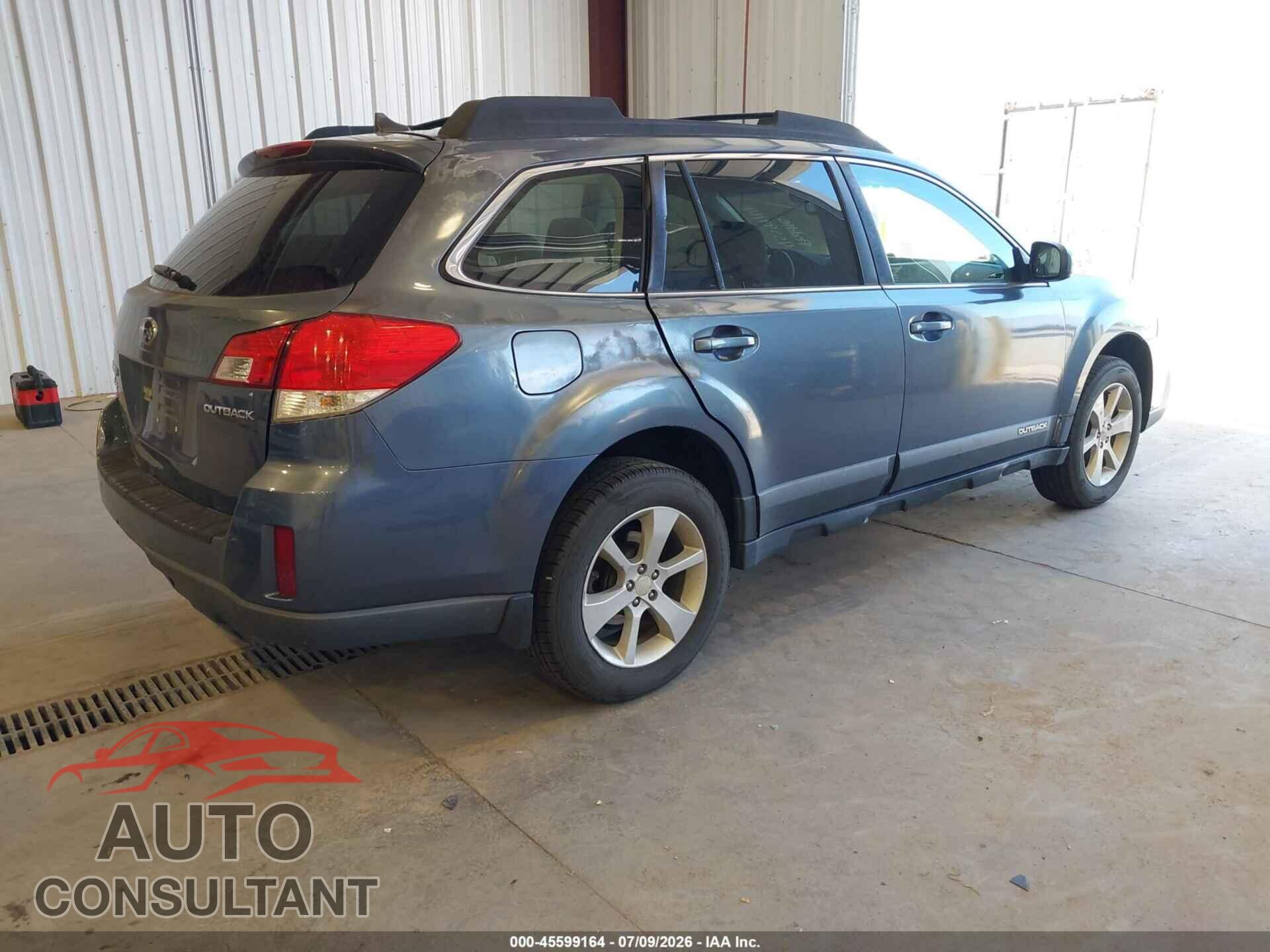 SUBARU OUTBACK 2014 - 4S4BRCCC7E3252657