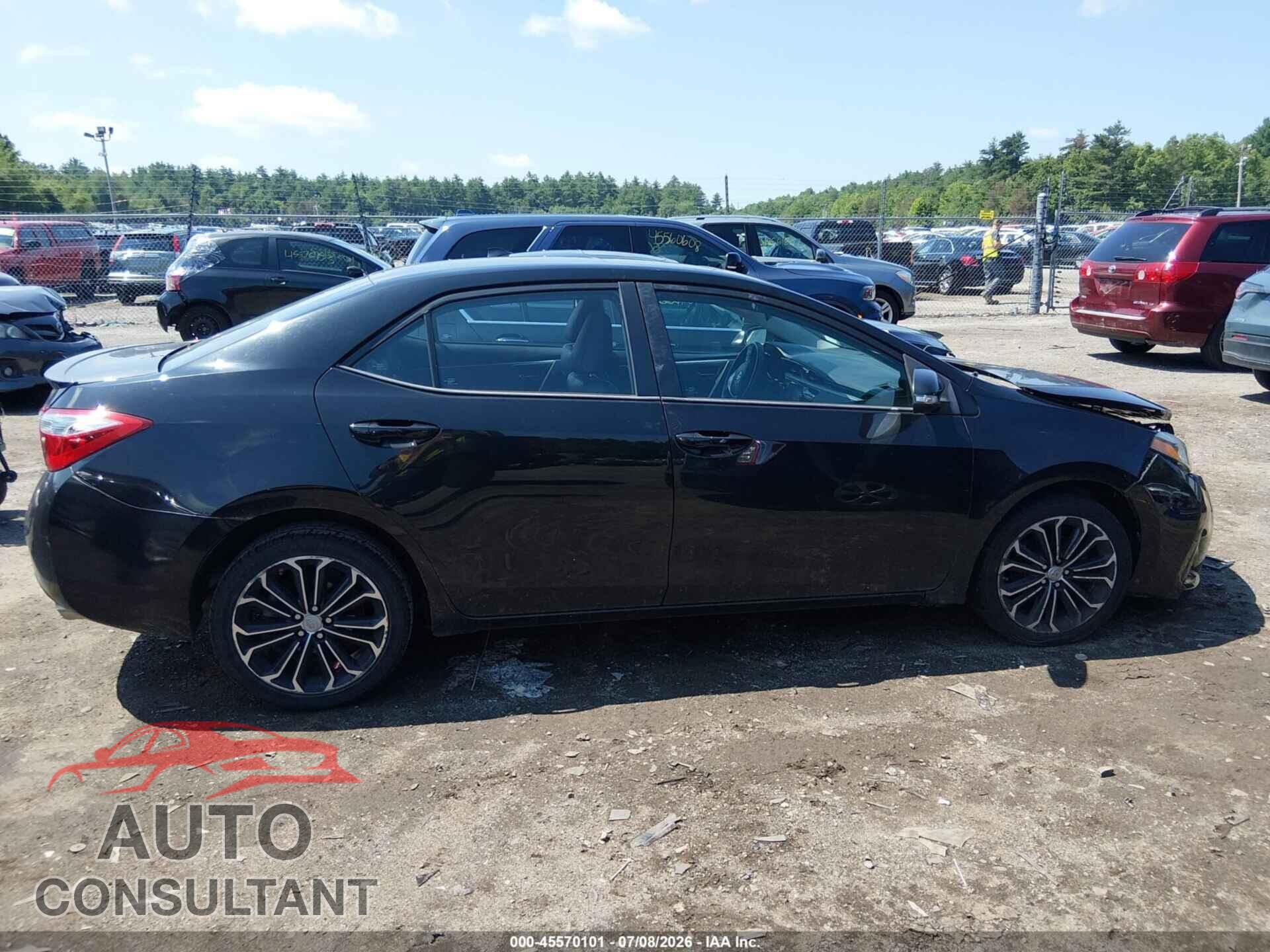 TOYOTA COROLLA 2015 - 2T1BURHE7FC478626