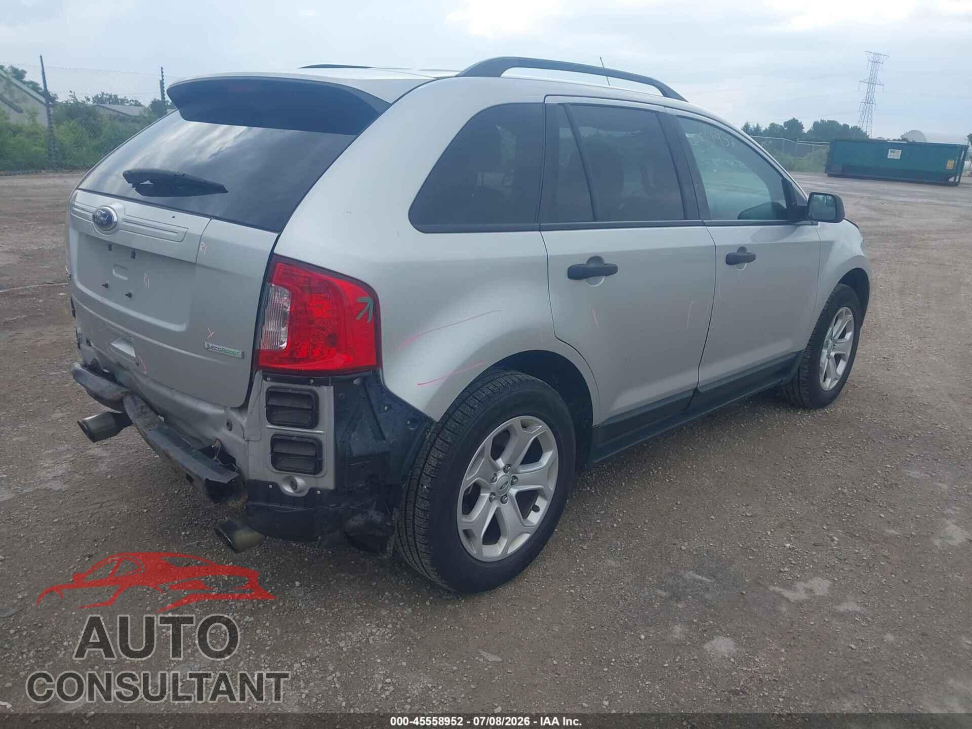 FORD EDGE 2013 - 2FMDK3G99DBB52506