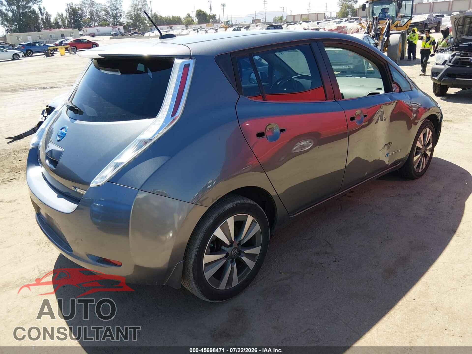 NISSAN LEAF 2017 - 1N4BZ0CP8HC309707