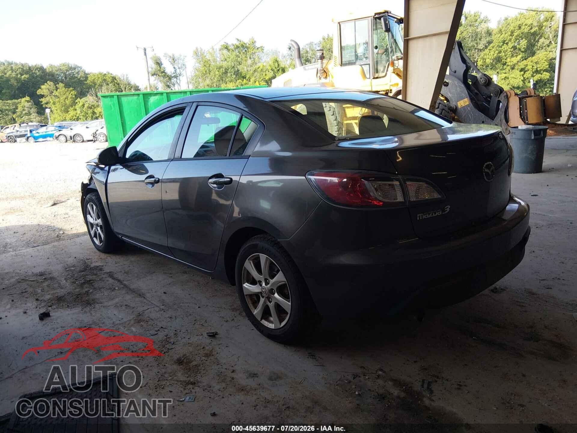 MAZDA MAZDA3 2010 - JM1BL1SG1A1213972