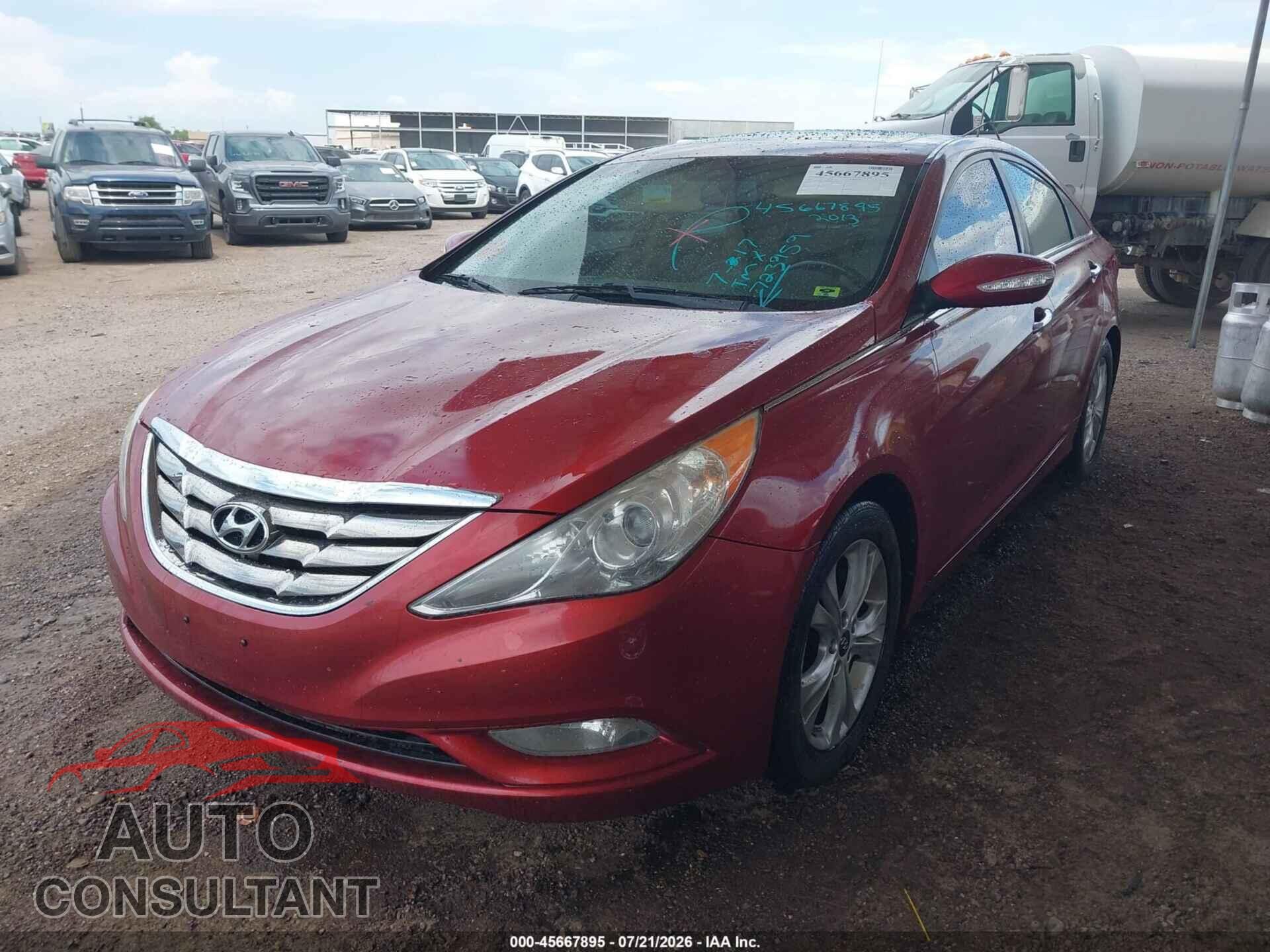 HYUNDAI SONATA 2013 - 5NPEC4AC3DH723959