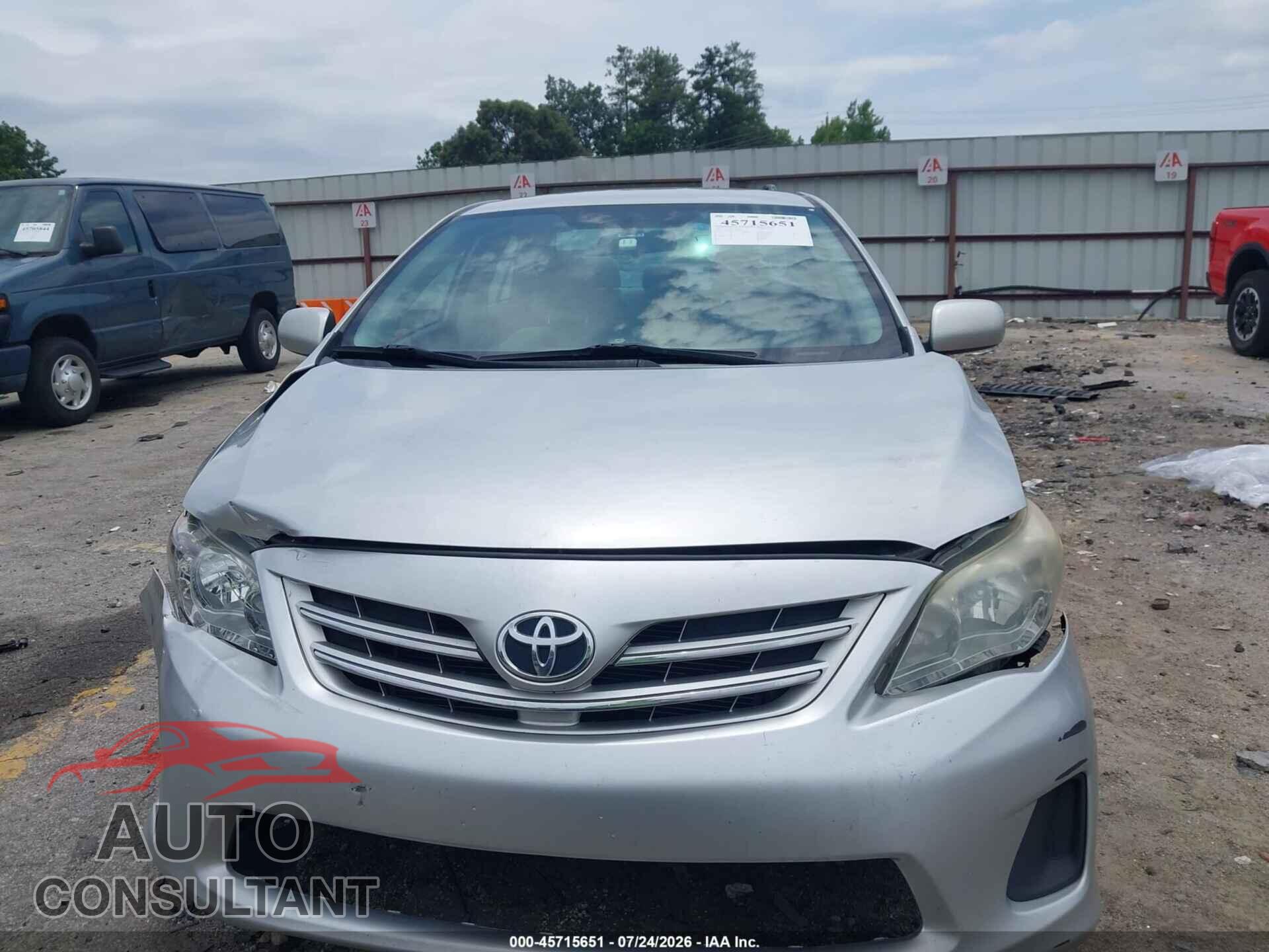 TOYOTA COROLLA 2013 - 2T1BU4EEXDC938950