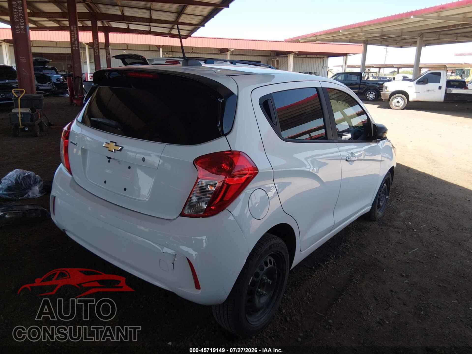 CHEVROLET SPARK 2018 - KL8CB6SA5JC448971