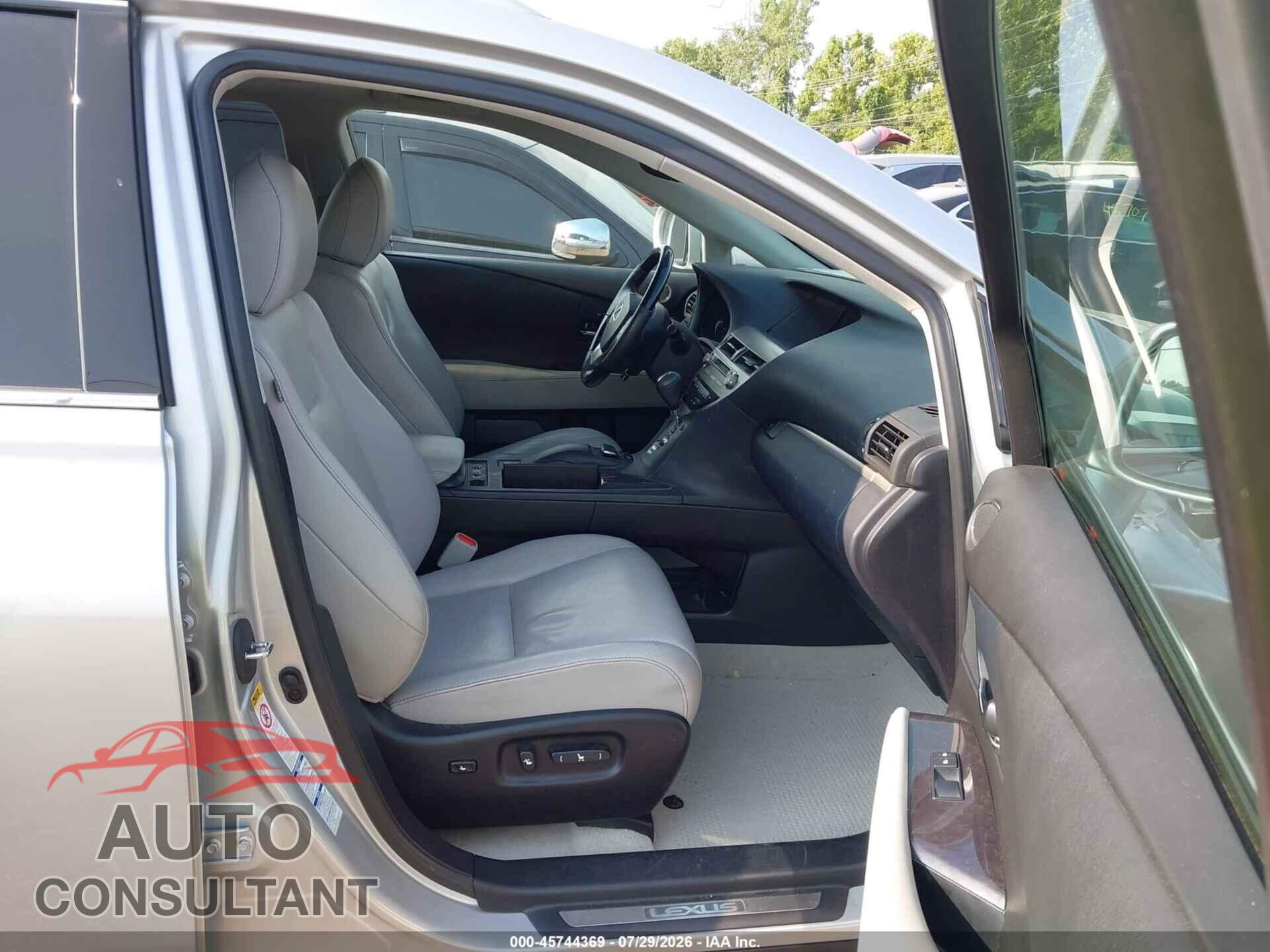 LEXUS RX 350 2015 - 2T2BK1BA2FC282957