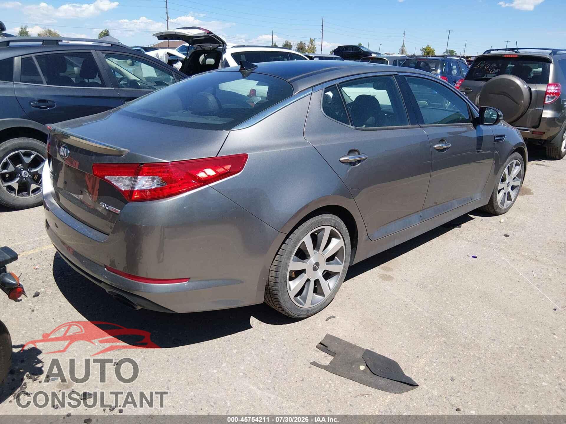 KIA OPTIMA 2013 - 5XXGR4A62DG232215