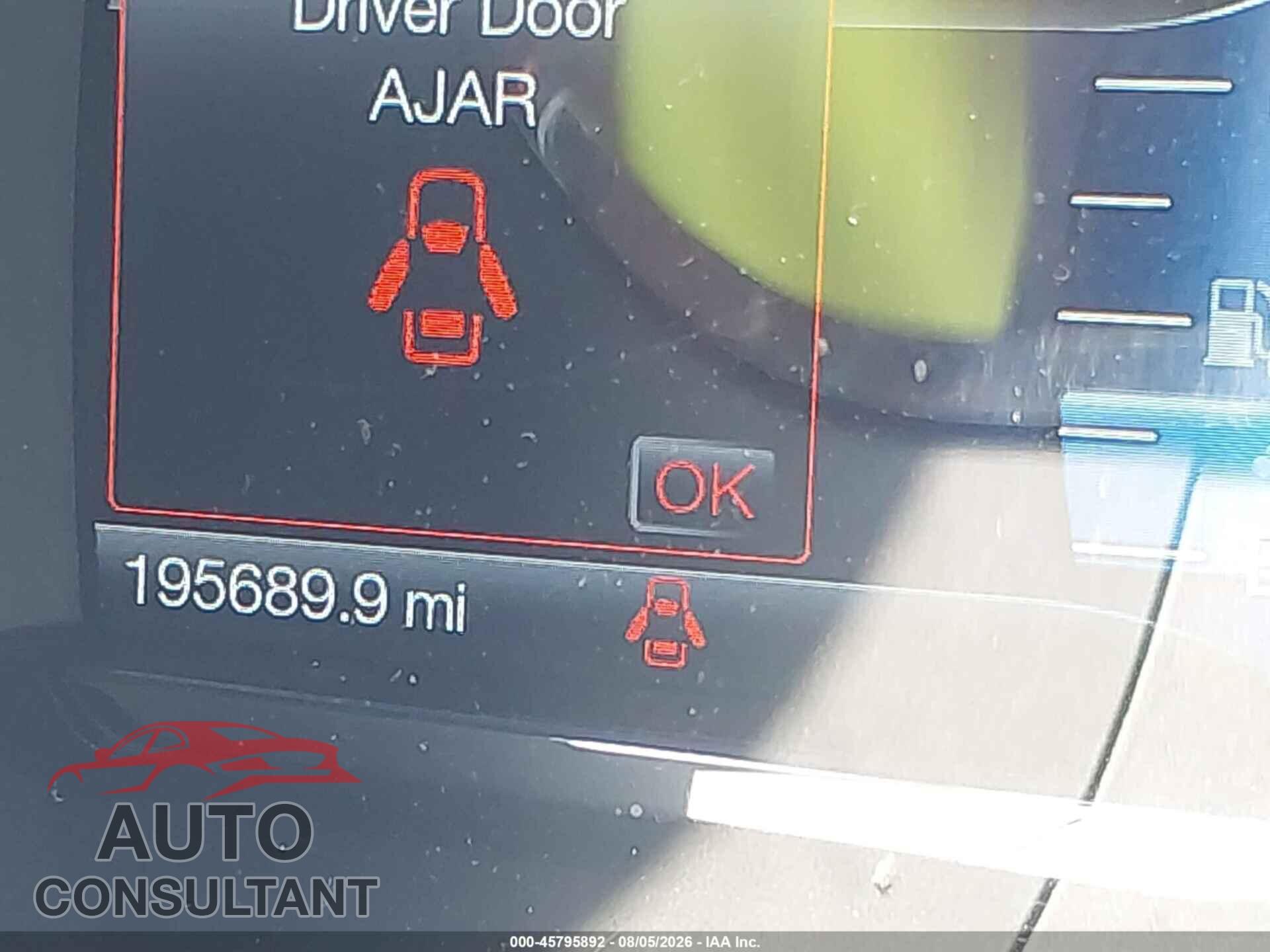 FORD TAURUS 2015 - 1FAHP2E87FG160911