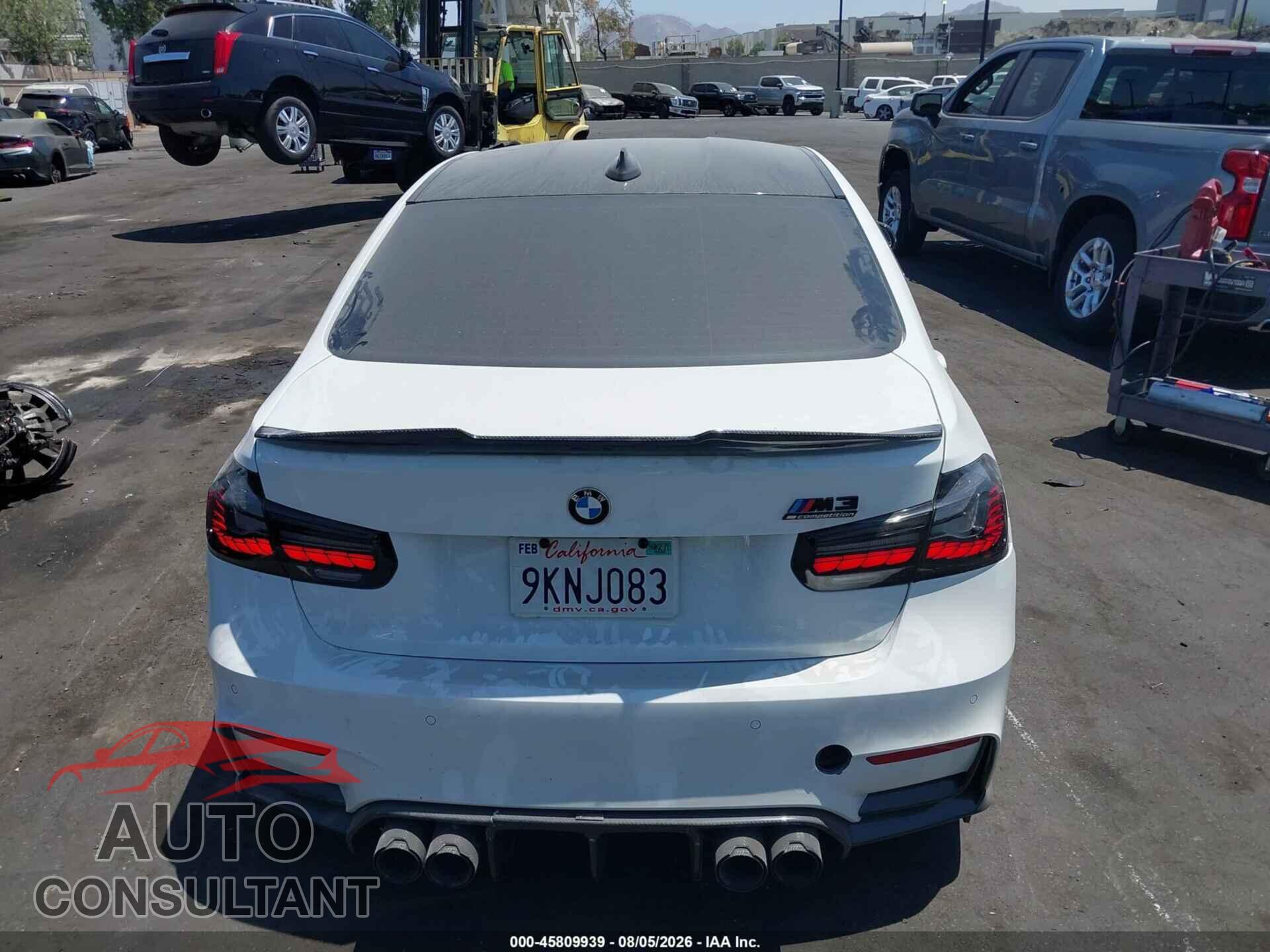 BMW M3 2018 - WBS8M9C59J5L00569