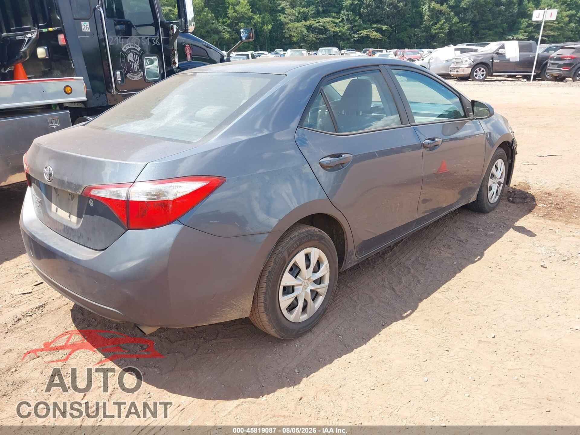 TOYOTA COROLLA 2014 - 2T1BURHEXEC202679