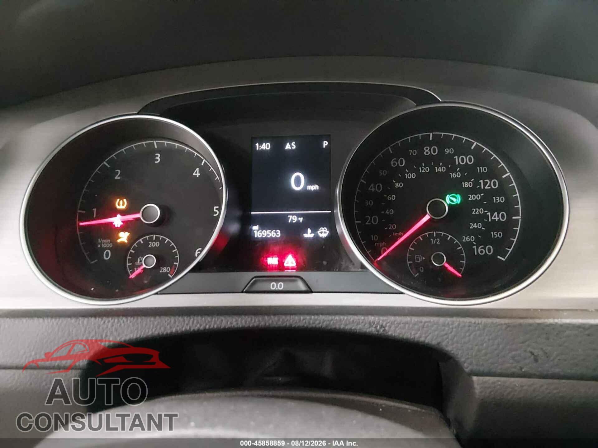 VOLKSWAGEN GOLF 2015 - 3VW2A7AU1FM018574