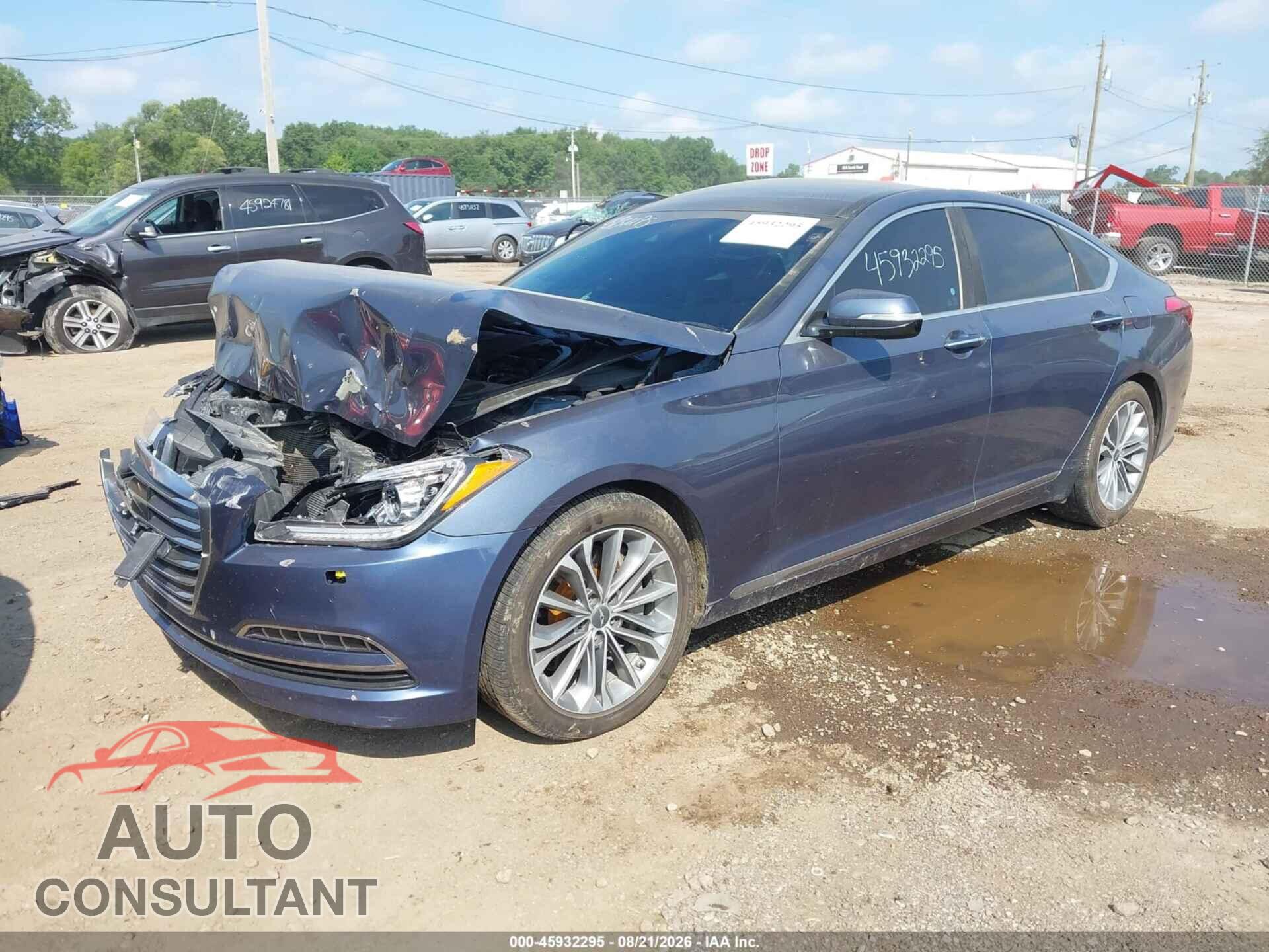 HYUNDAI GENESIS 2015 - KMHGN4JE5FU061973
