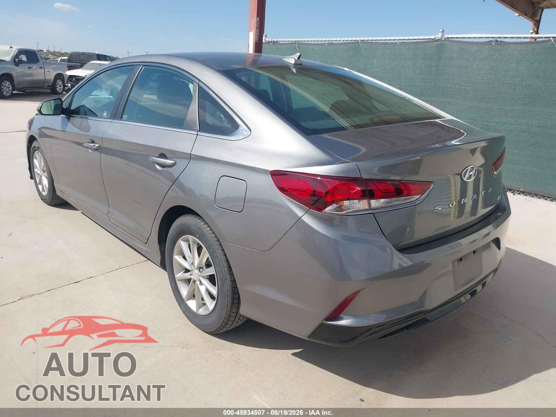 HYUNDAI SONATA 2019 - 5NPE24AA4KH801146