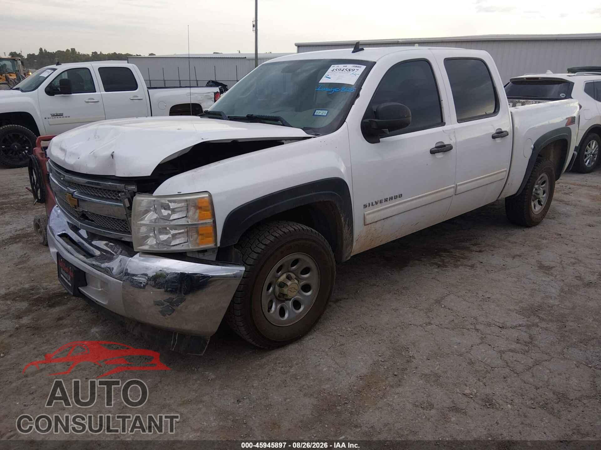CHEVROLET SILVERADO 1500 2013 - 3GCPCREA5DG328480