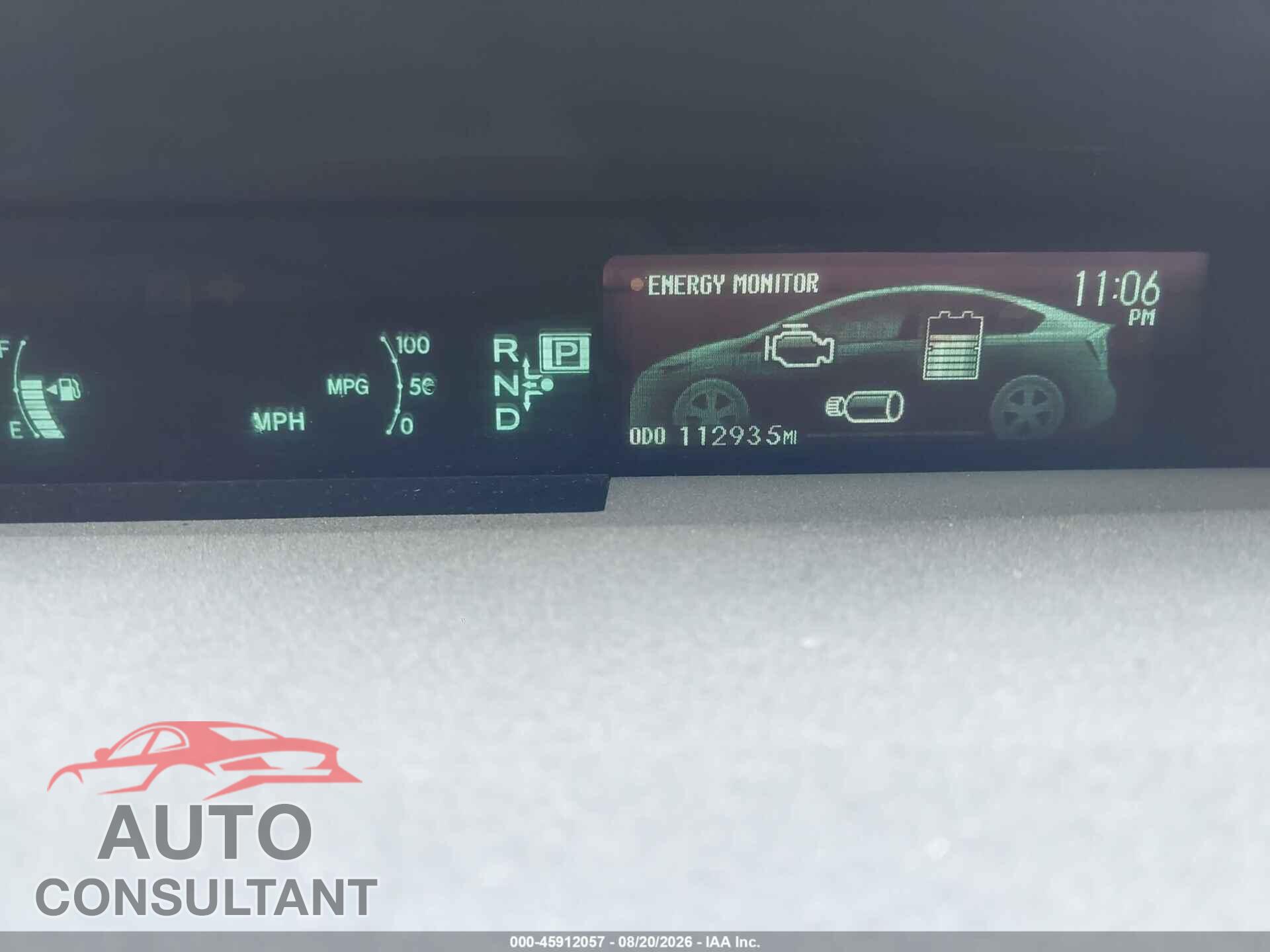 TOYOTA PRIUS 2015 - JTDKN3DU7F0448978