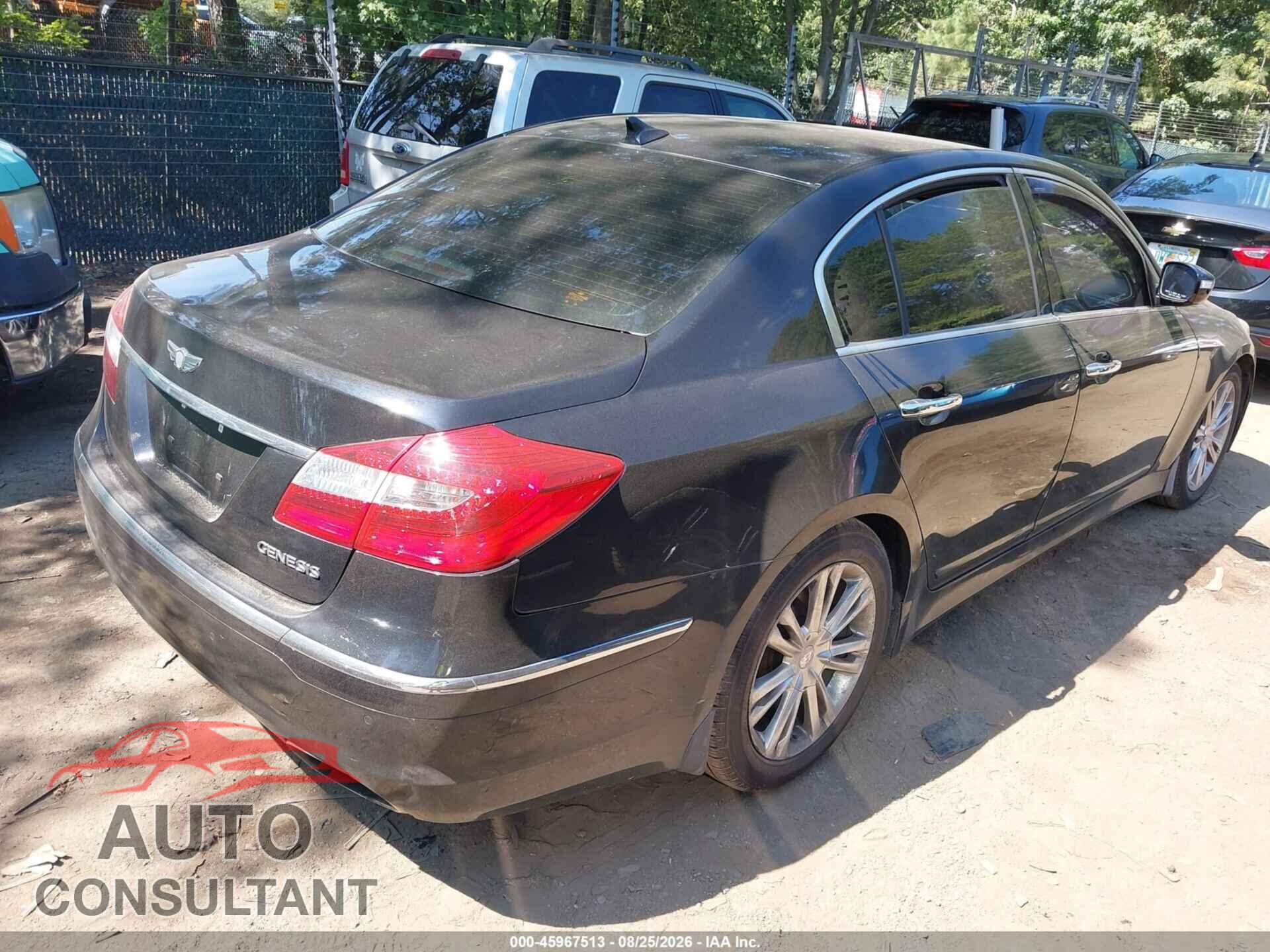 HYUNDAI GENESIS 2012 - KMHGC4DD0CU170684