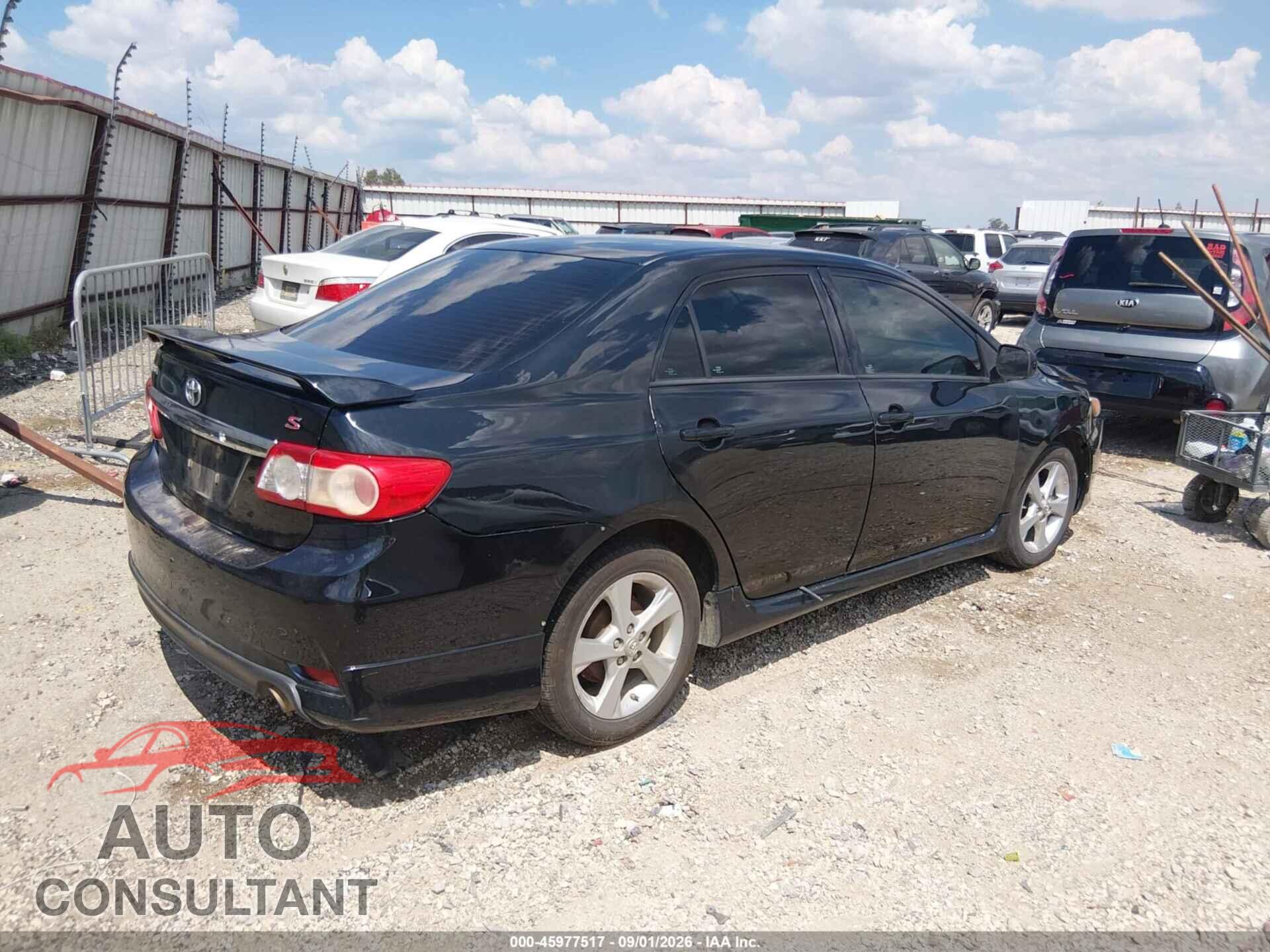 TOYOTA COROLLA 2012 - 5YFBU4EE5CP045079