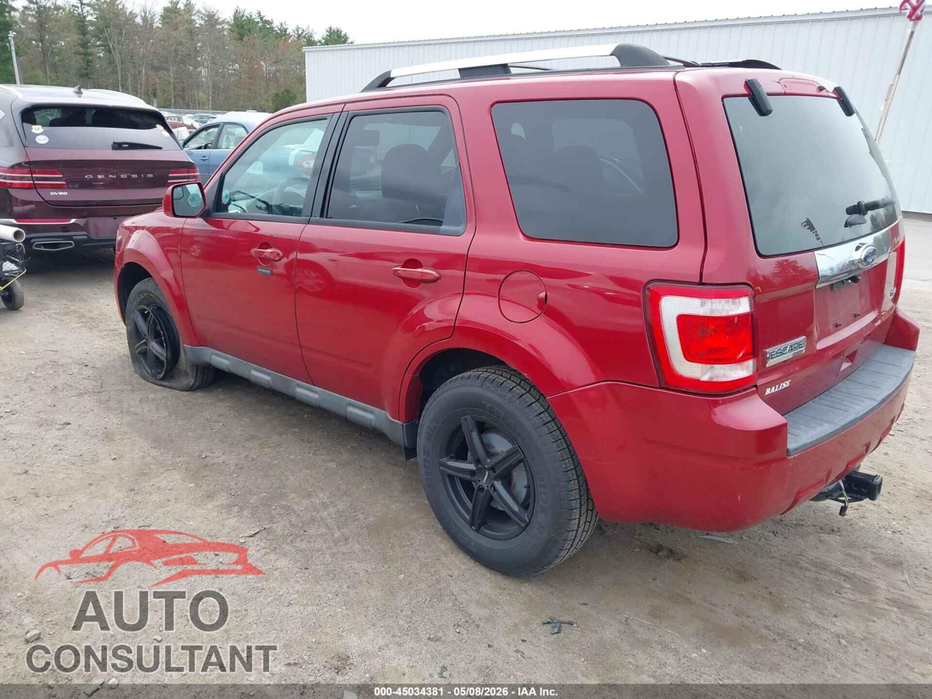 FORD ESCAPE 2011 - 1FMCU9EG8BKB84991