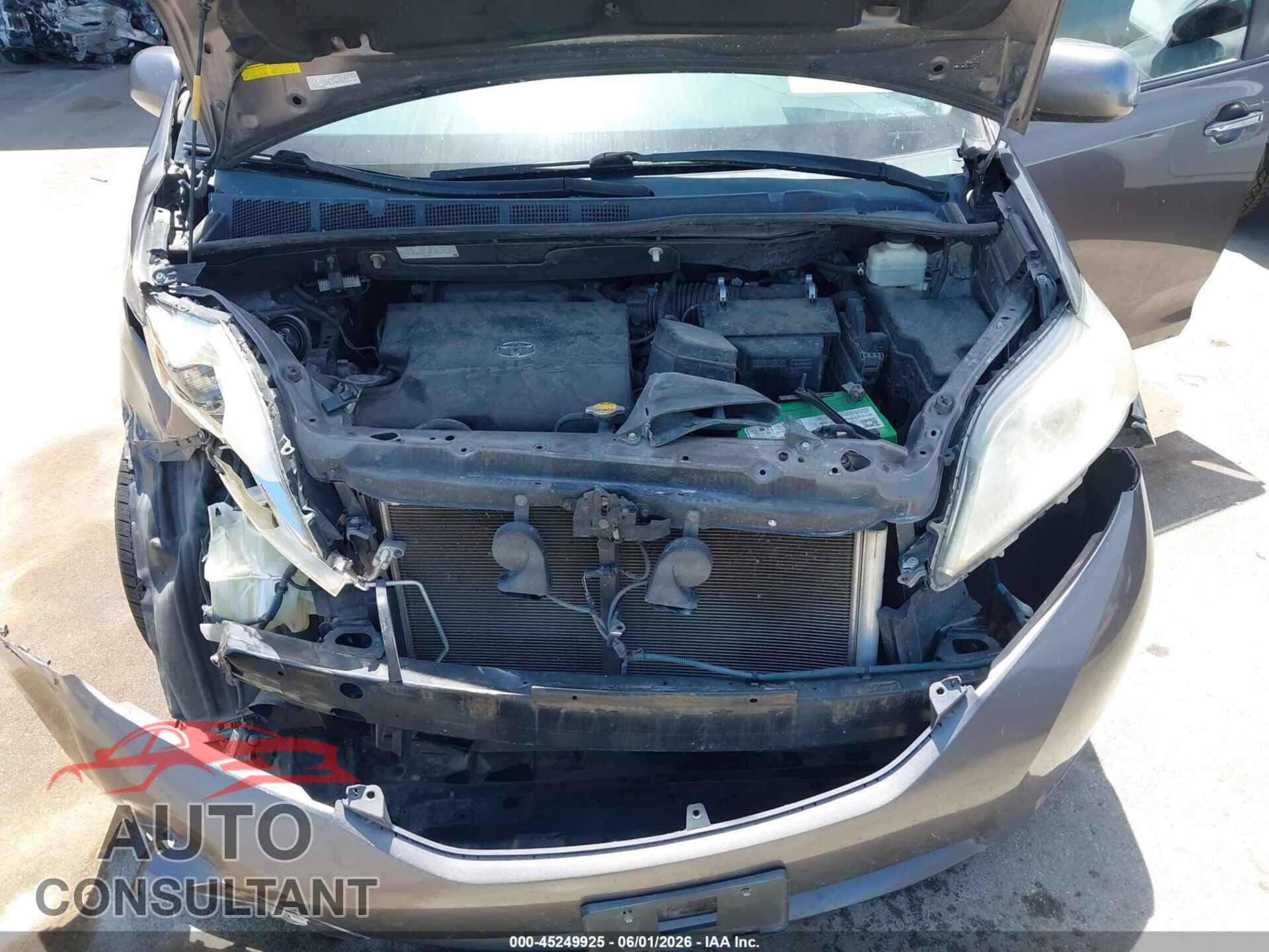 TOYOTA SIENNA 2012 - 5TDDK3DC1CS037707
