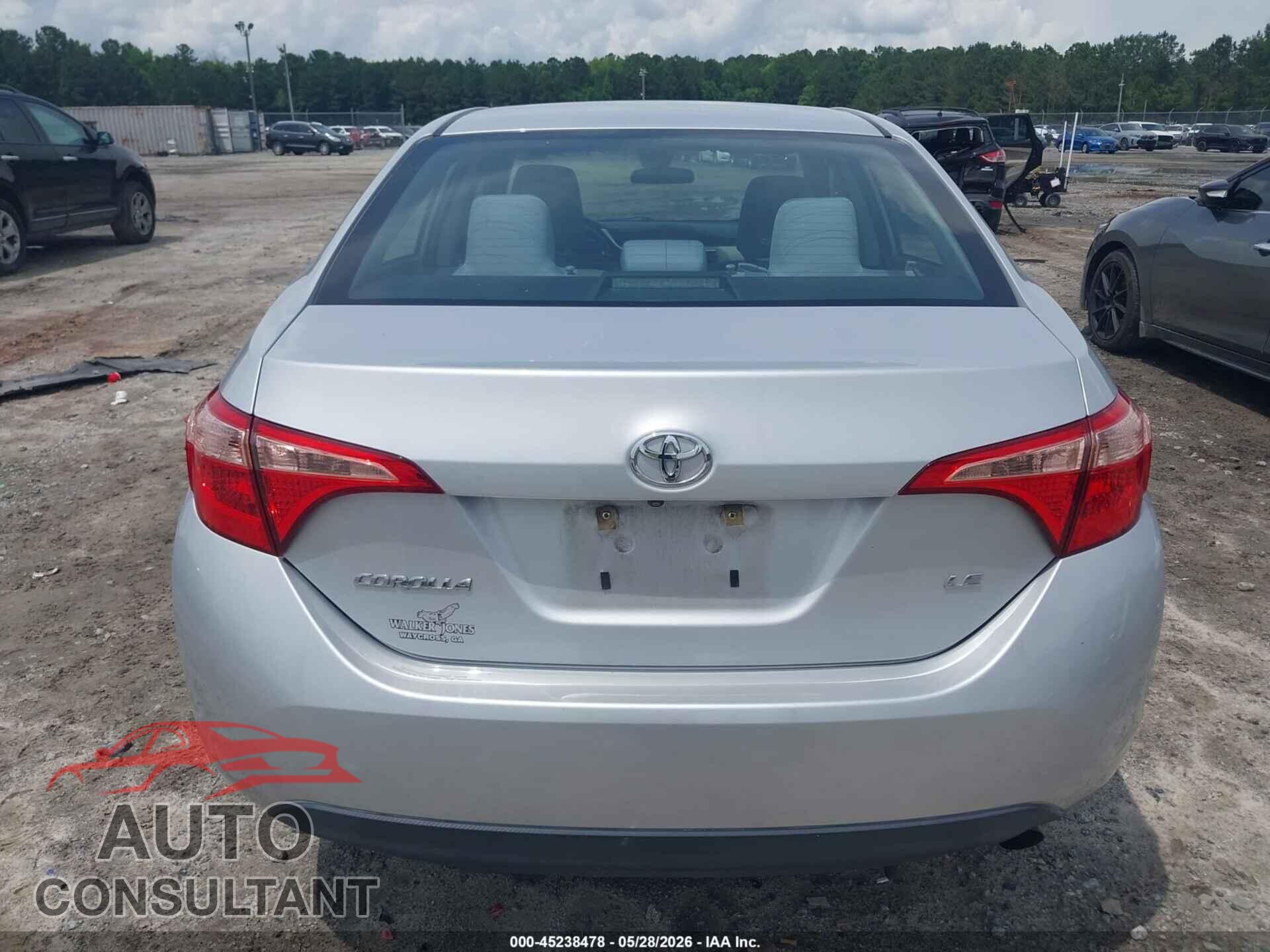 TOYOTA COROLLA 2017 - 2T1BURHE7HC844829