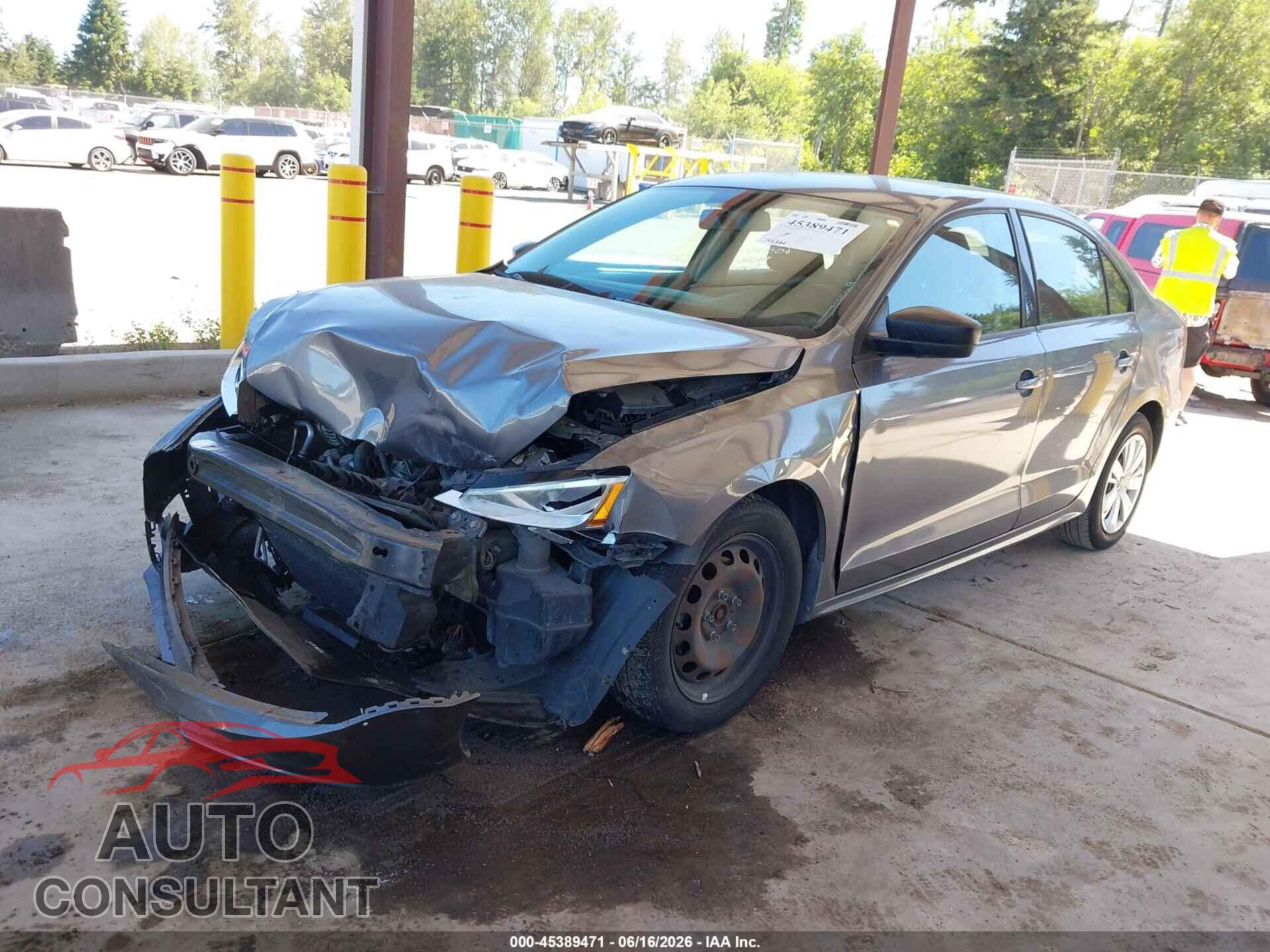VOLKSWAGEN JETTA 2012 - 3VW2K7AJ3CM395339