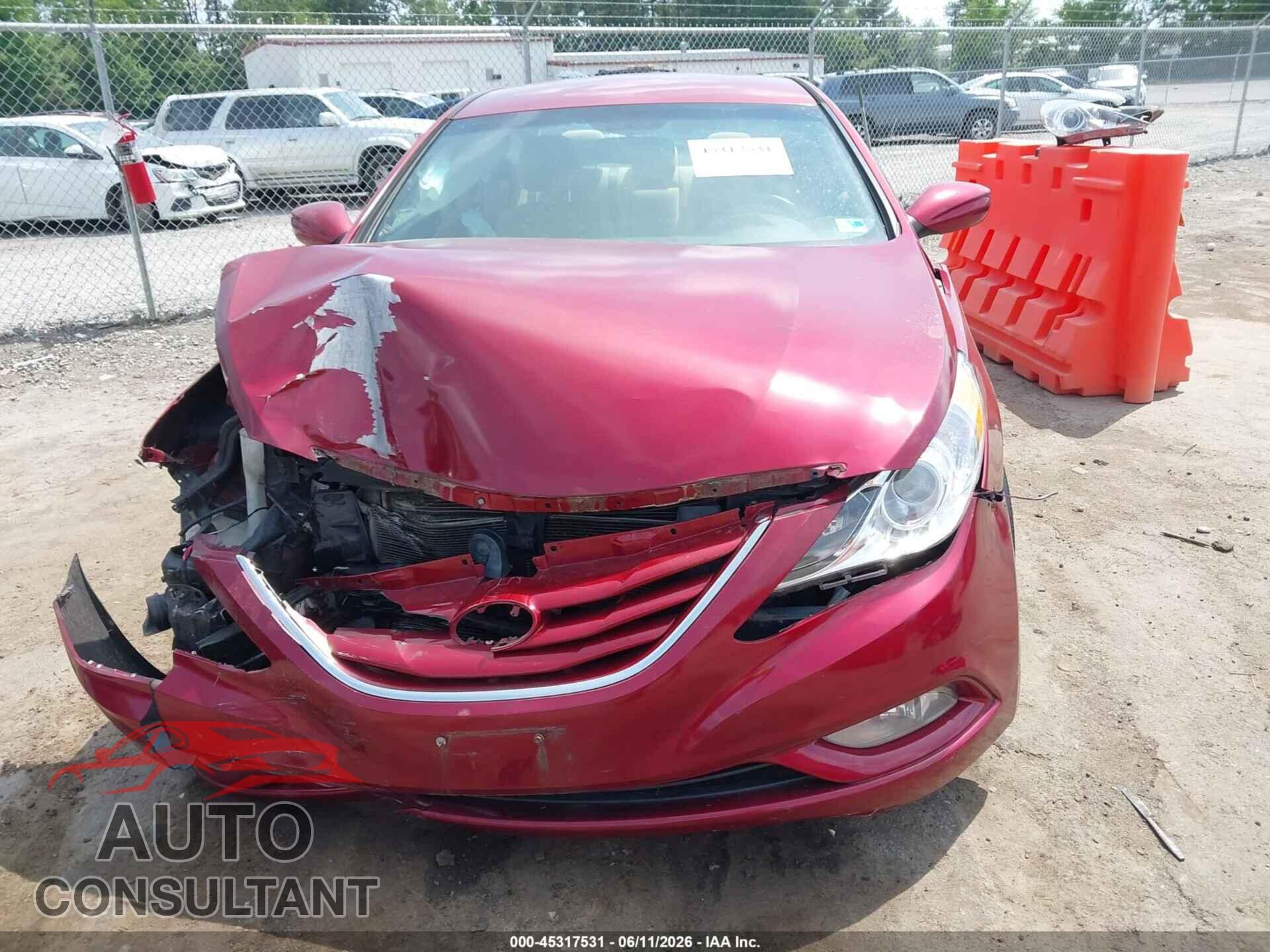 HYUNDAI SONATA 2013 - 5NPEB4AC5DH560475