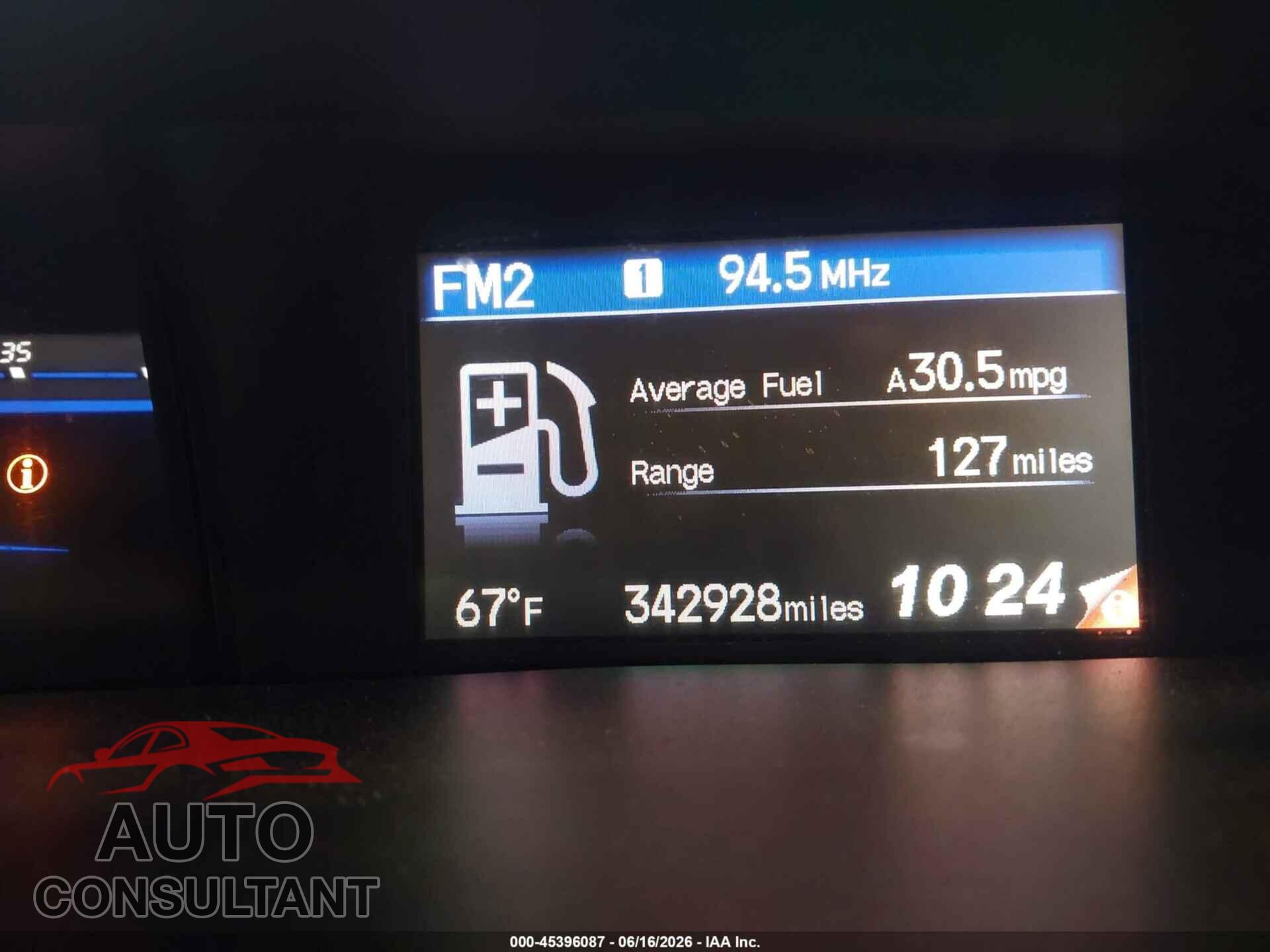 HONDA CIVIC 2012 - 2HGFB2F81CH511912