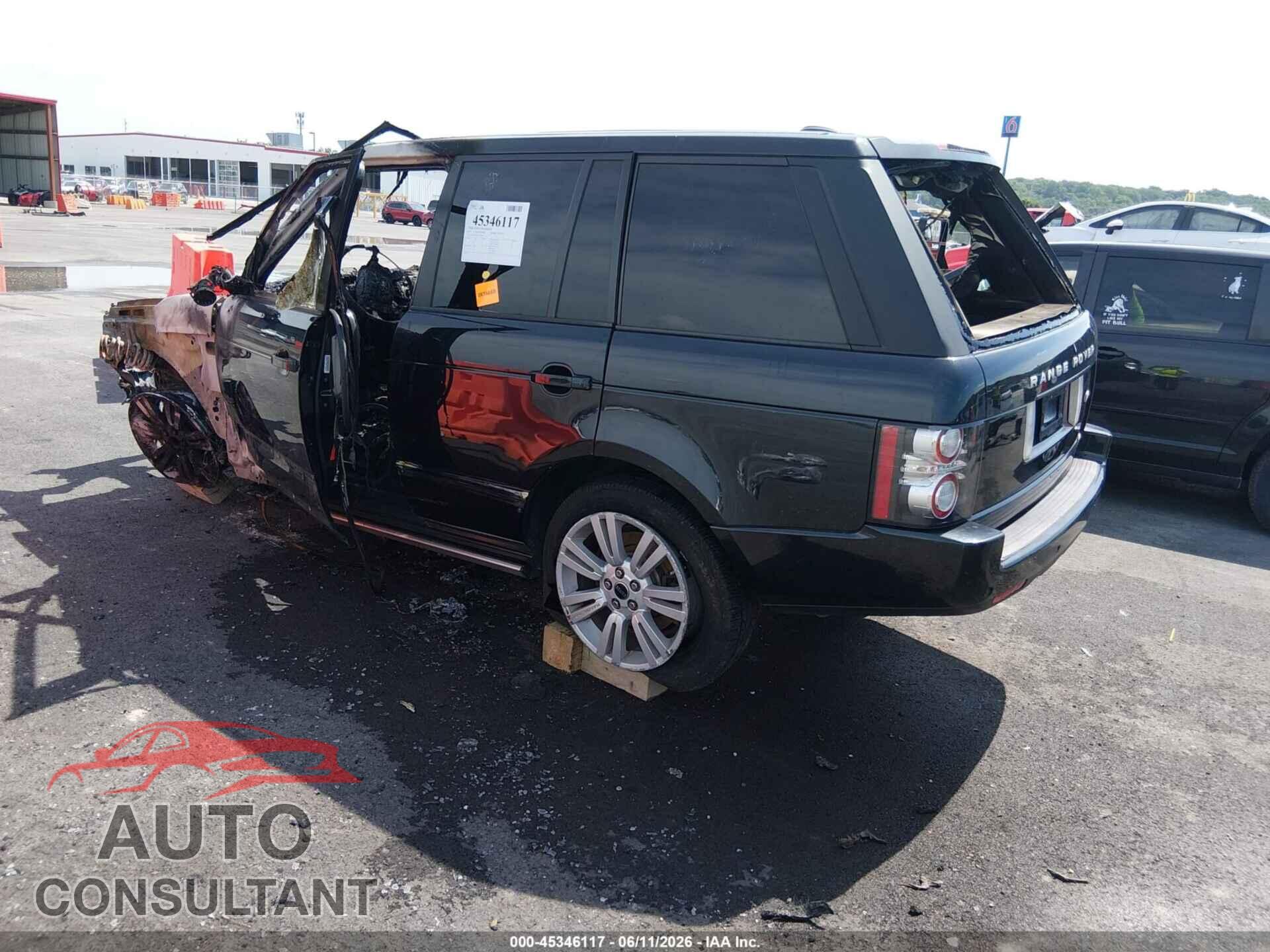 LAND ROVER RANGE ROVER 2012 - SALMF1D43CA371079