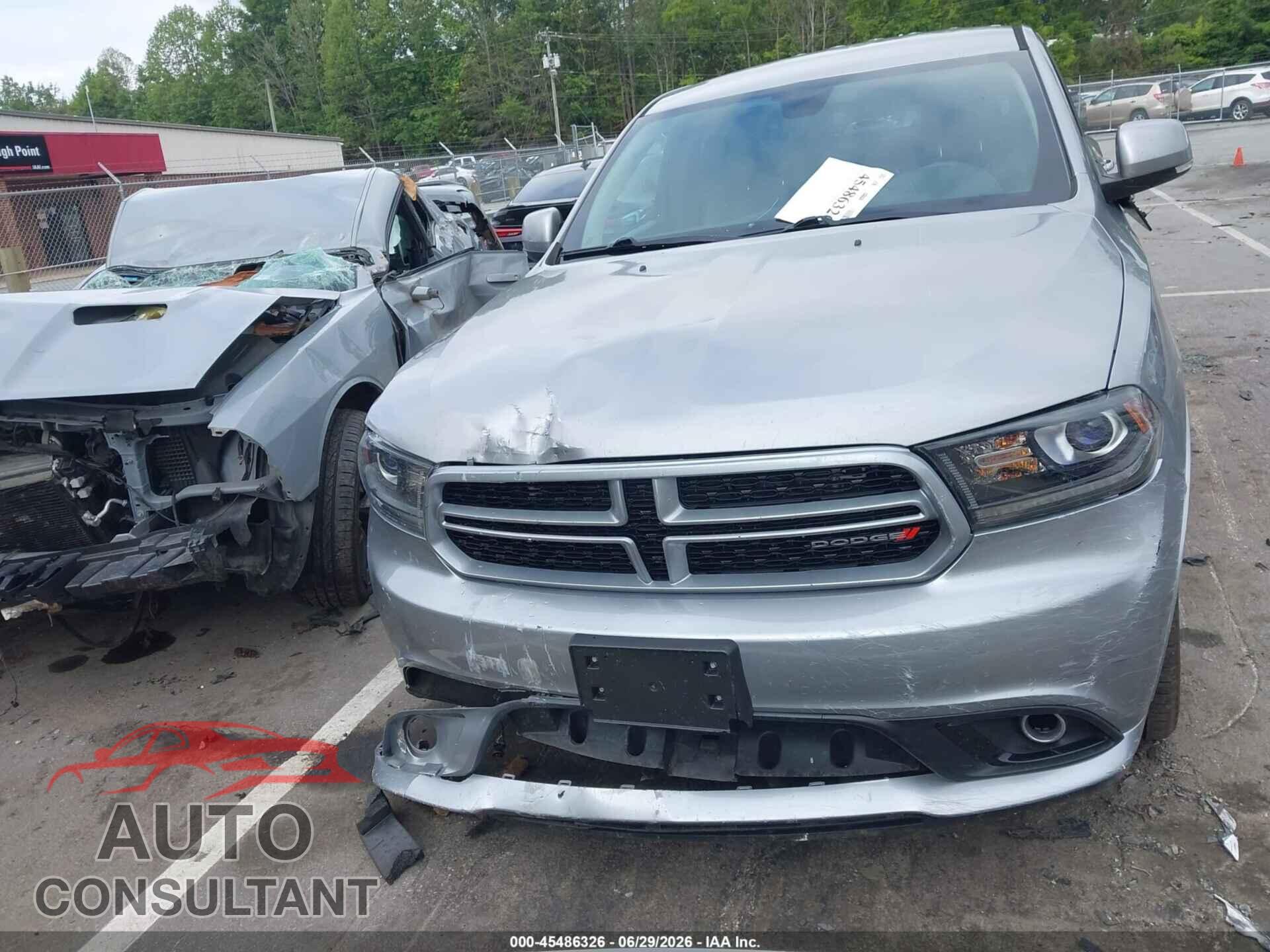 DODGE DURANGO 2018 - 1C4RDJDGXJC329474