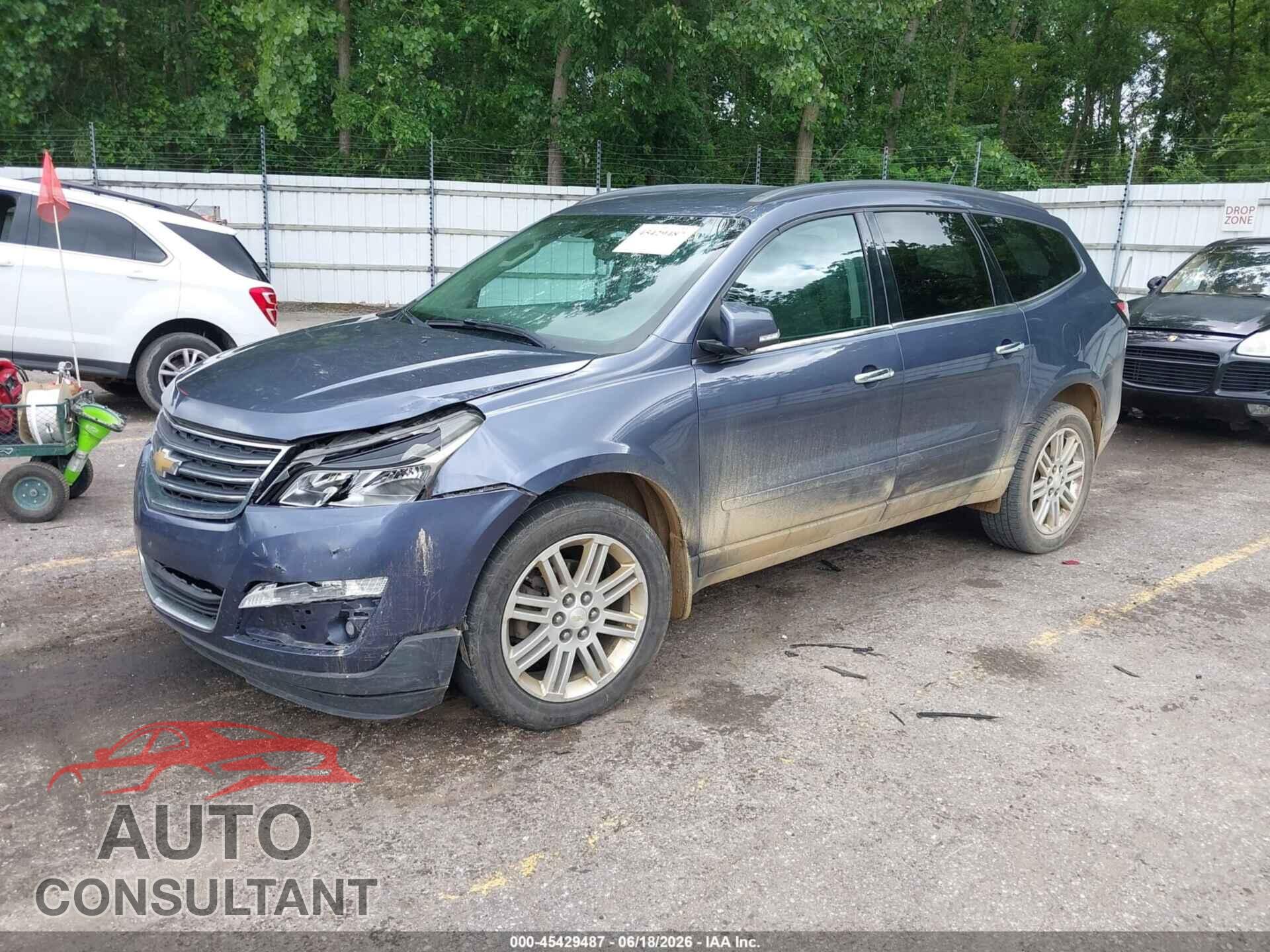 CHEVROLET TRAVERSE 2014 - 1GNKRGKD8EJ239148