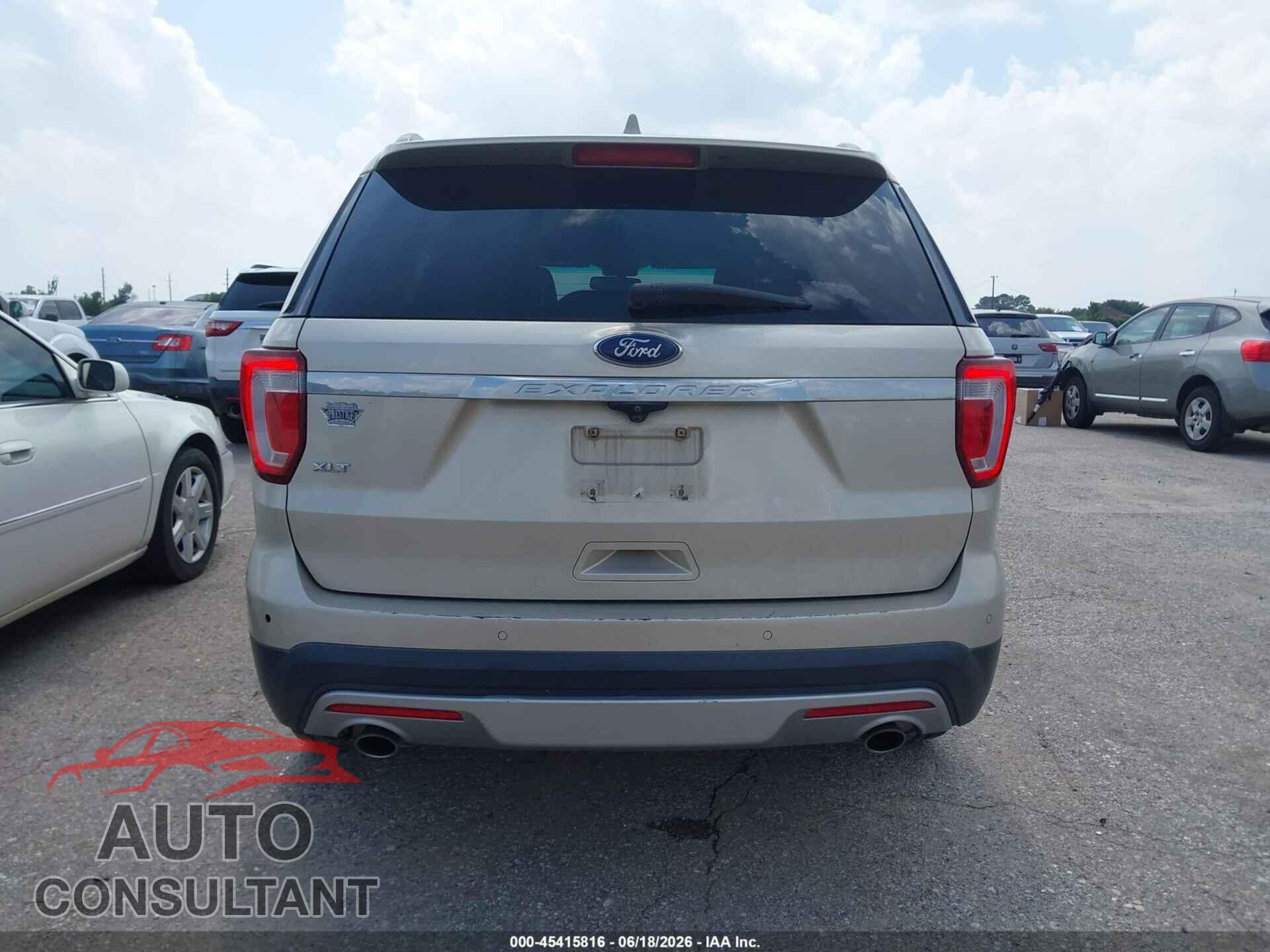 FORD EXPLORER 2017 - 1FM5K7D84HGA86534