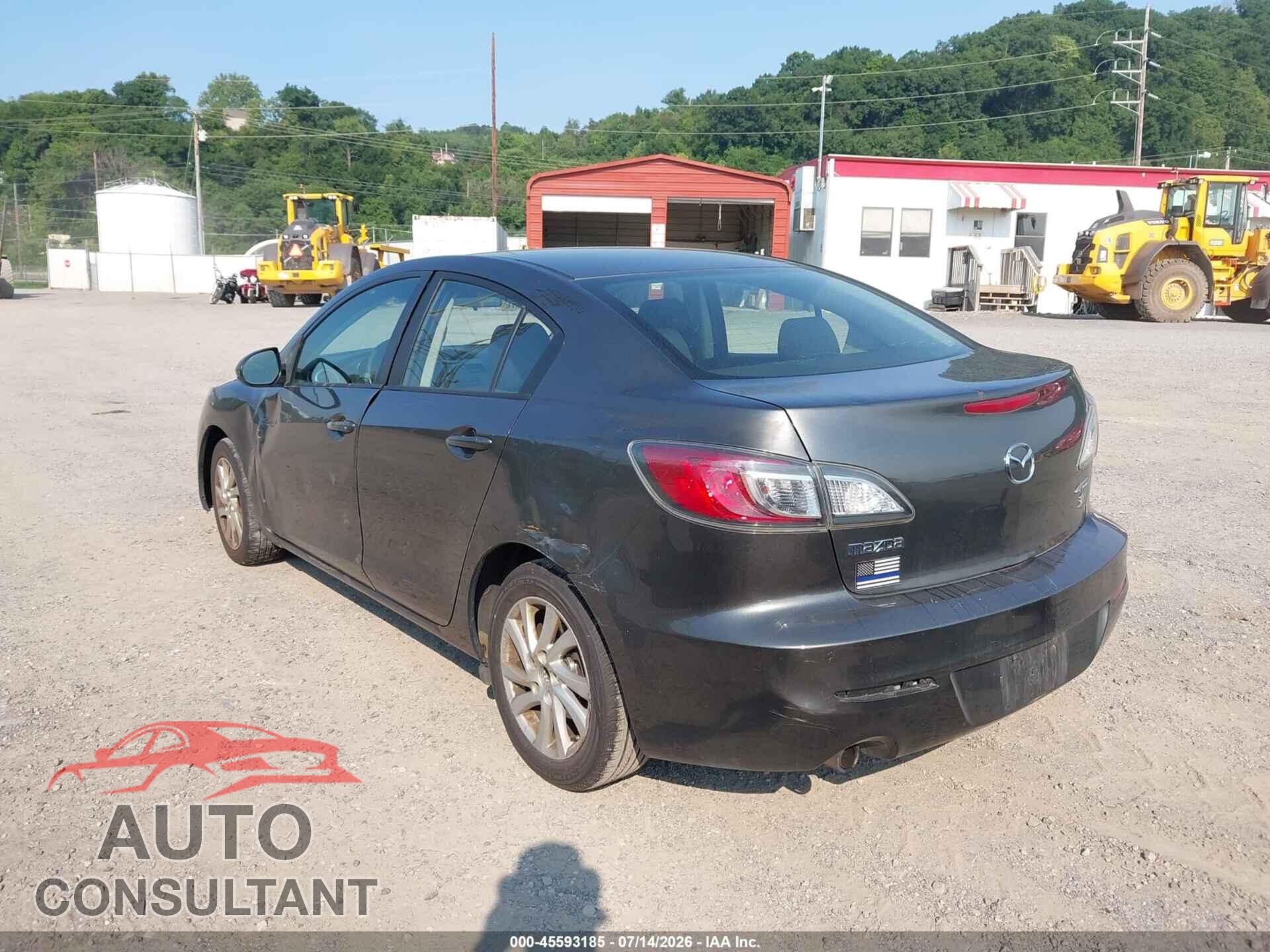MAZDA MAZDA3 2012 - JM1BL1V78C1667005