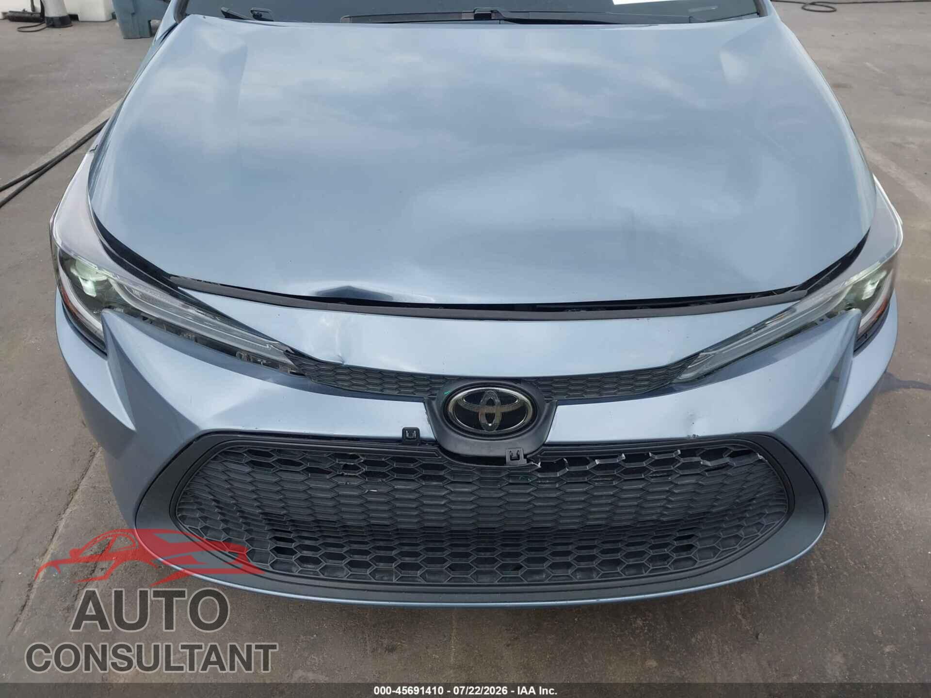 TOYOTA COROLLA 2021 - 5YFEPMAE0MP153444