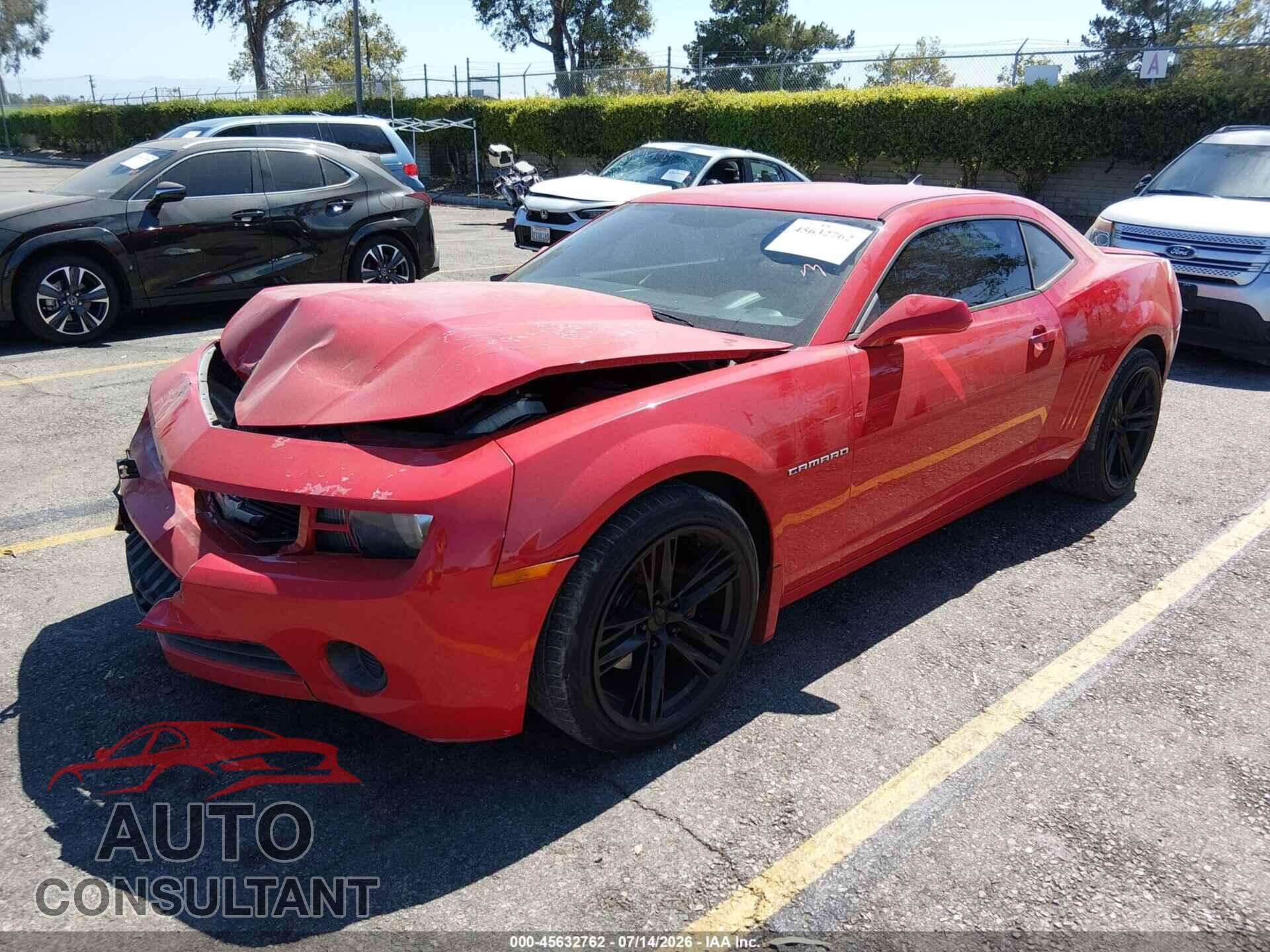 CHEVROLET CAMARO 2012 - 2G1FA1E33C9208361