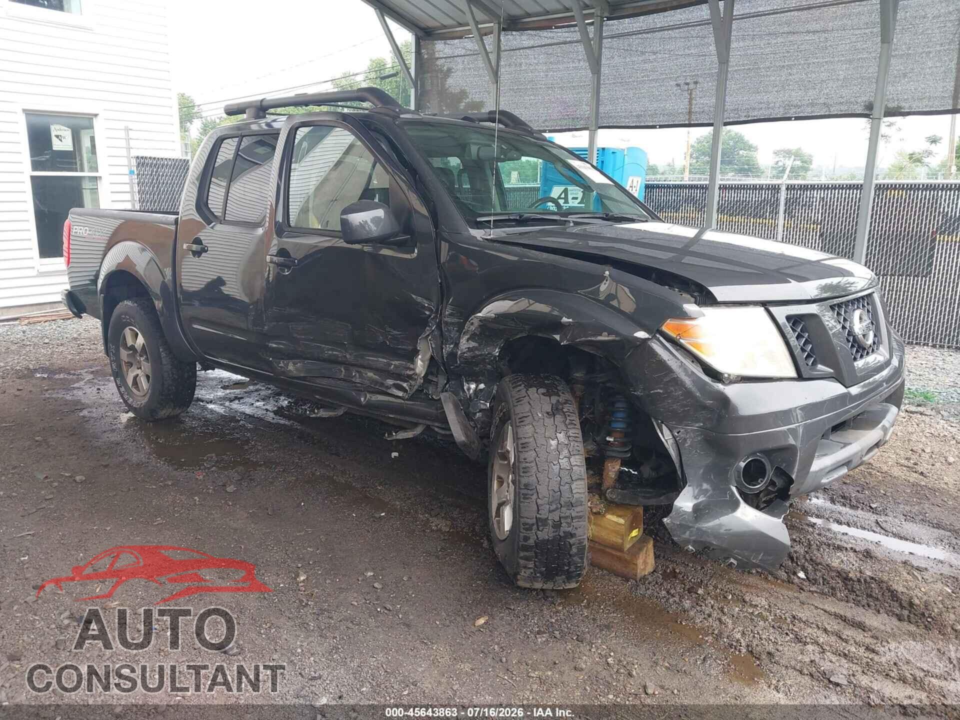 NISSAN FRONTIER 2011 - 1N6AD0EV3BC417673