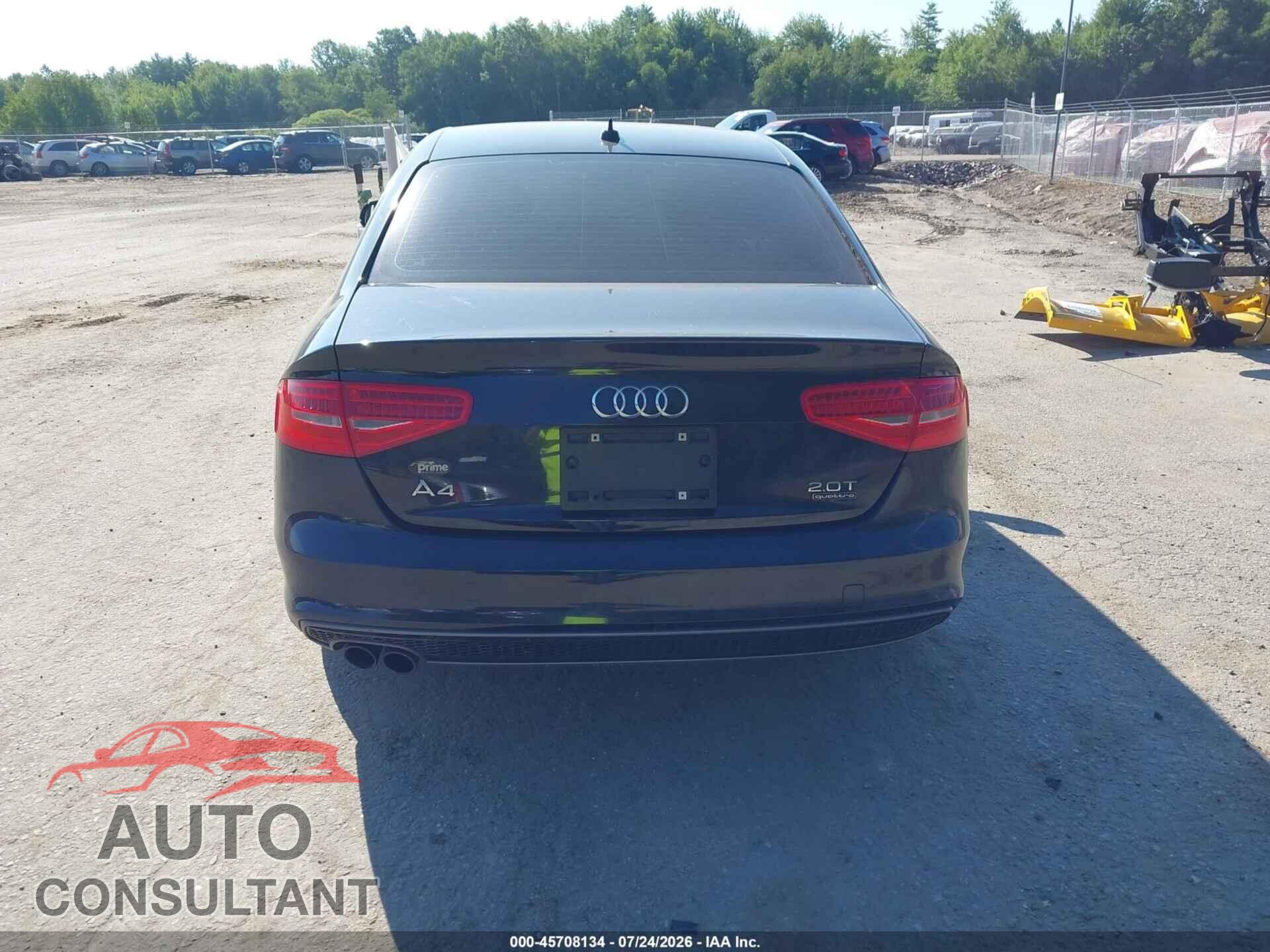 AUDI A4 2016 - WAUDFAFL7GN006802