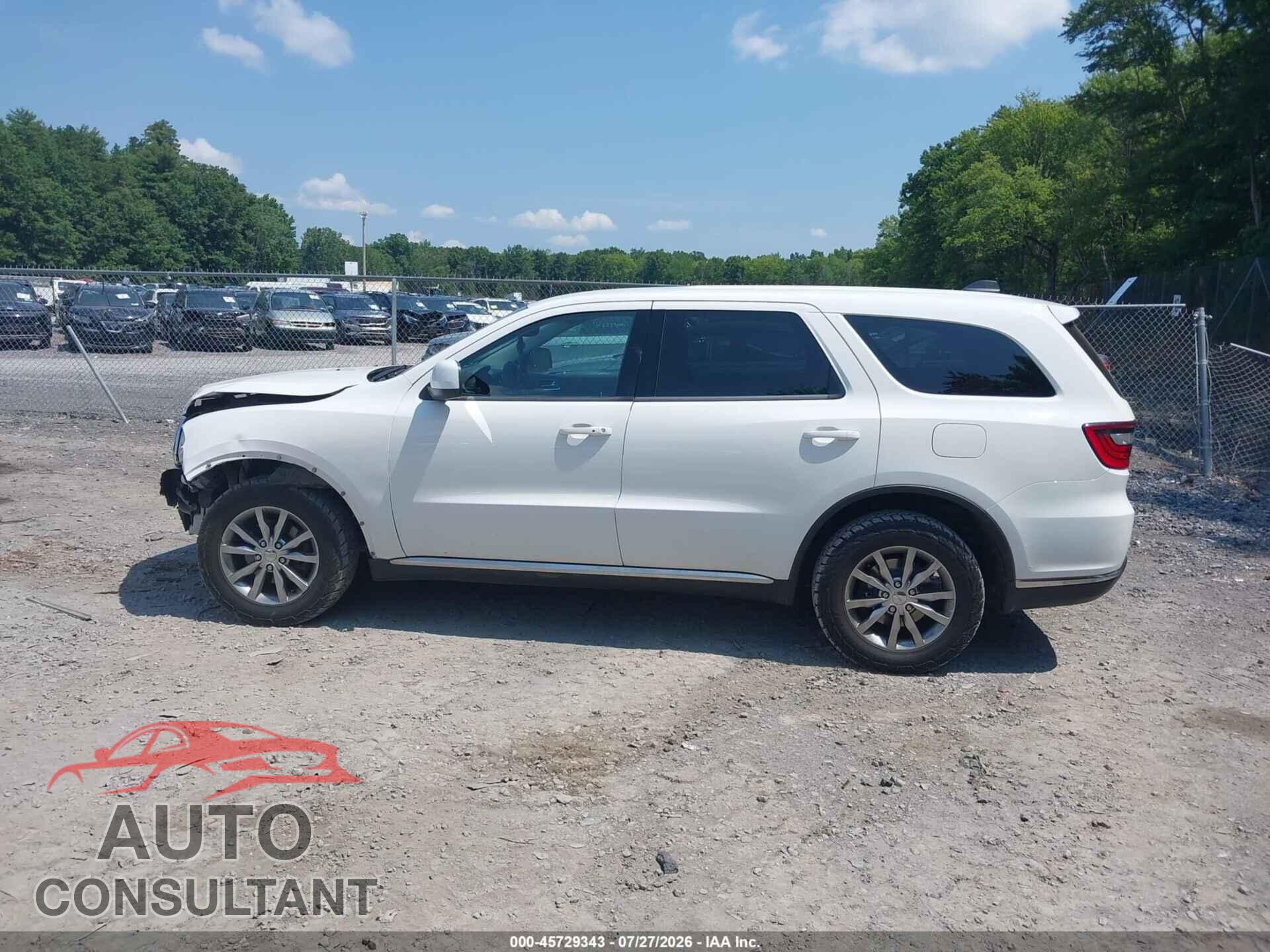 DODGE DURANGO 2017 - 1C4RDJAG2HC878939