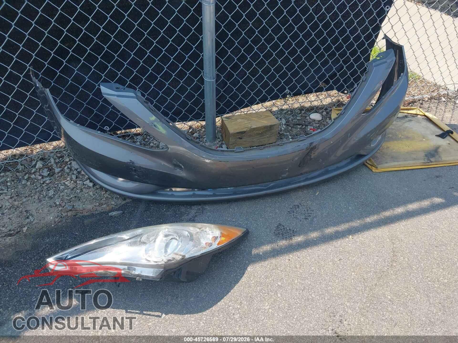 HYUNDAI SONATA 2012 - 5NPEB4AC2CH462566