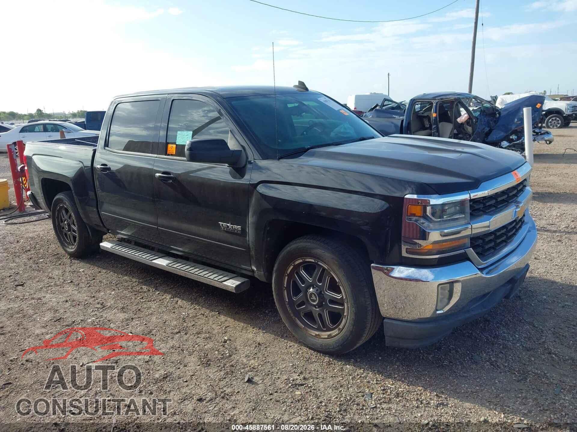 CHEVROLET SILVERADO 1500 2017 - 3GCPCREC2HG233513