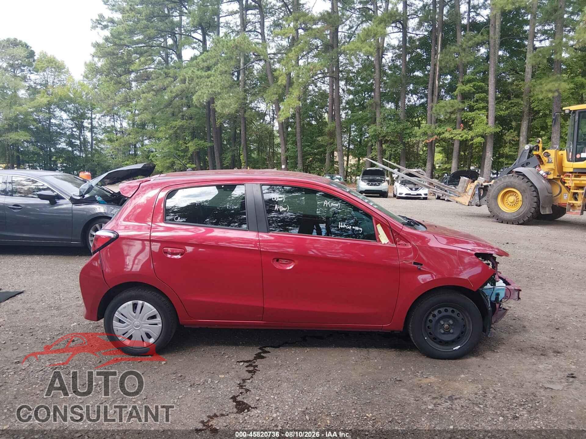 MITSUBISHI MIRAGE 2021 - ML32AUHJ8MH009209
