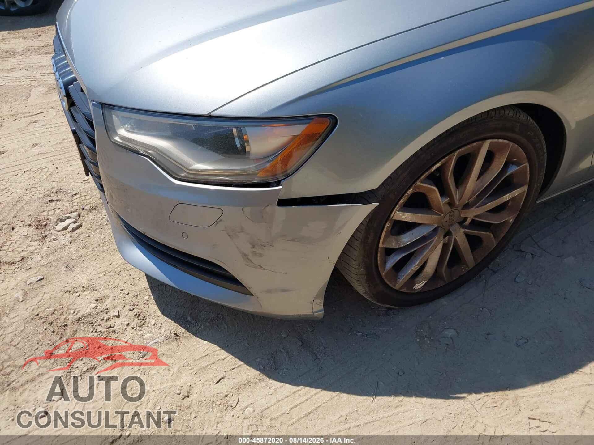 AUDI A6 2012 - WAUGGAFCXCN039054