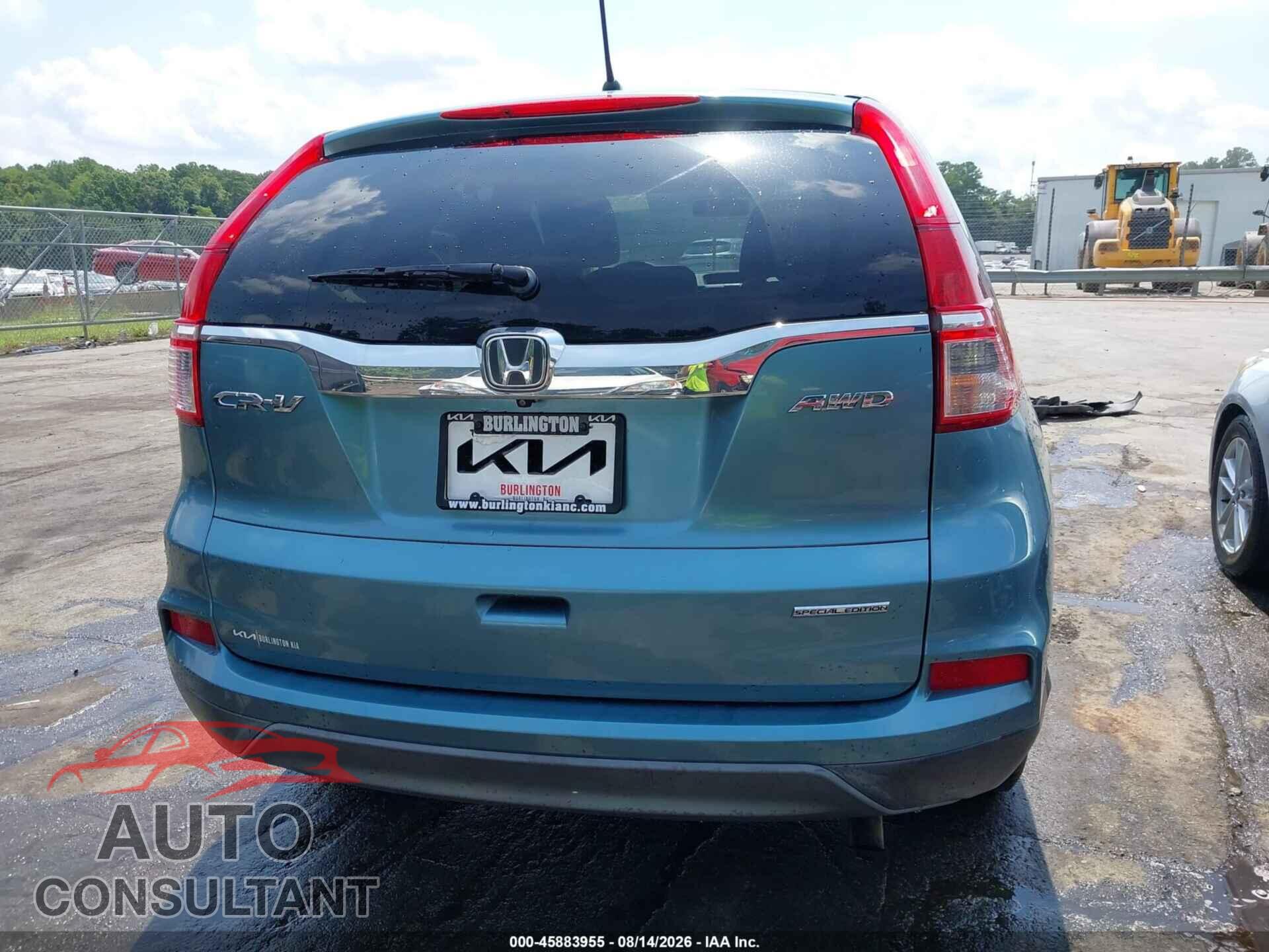 HONDA CR-V 2016 - 2HKRM4H47GH695570