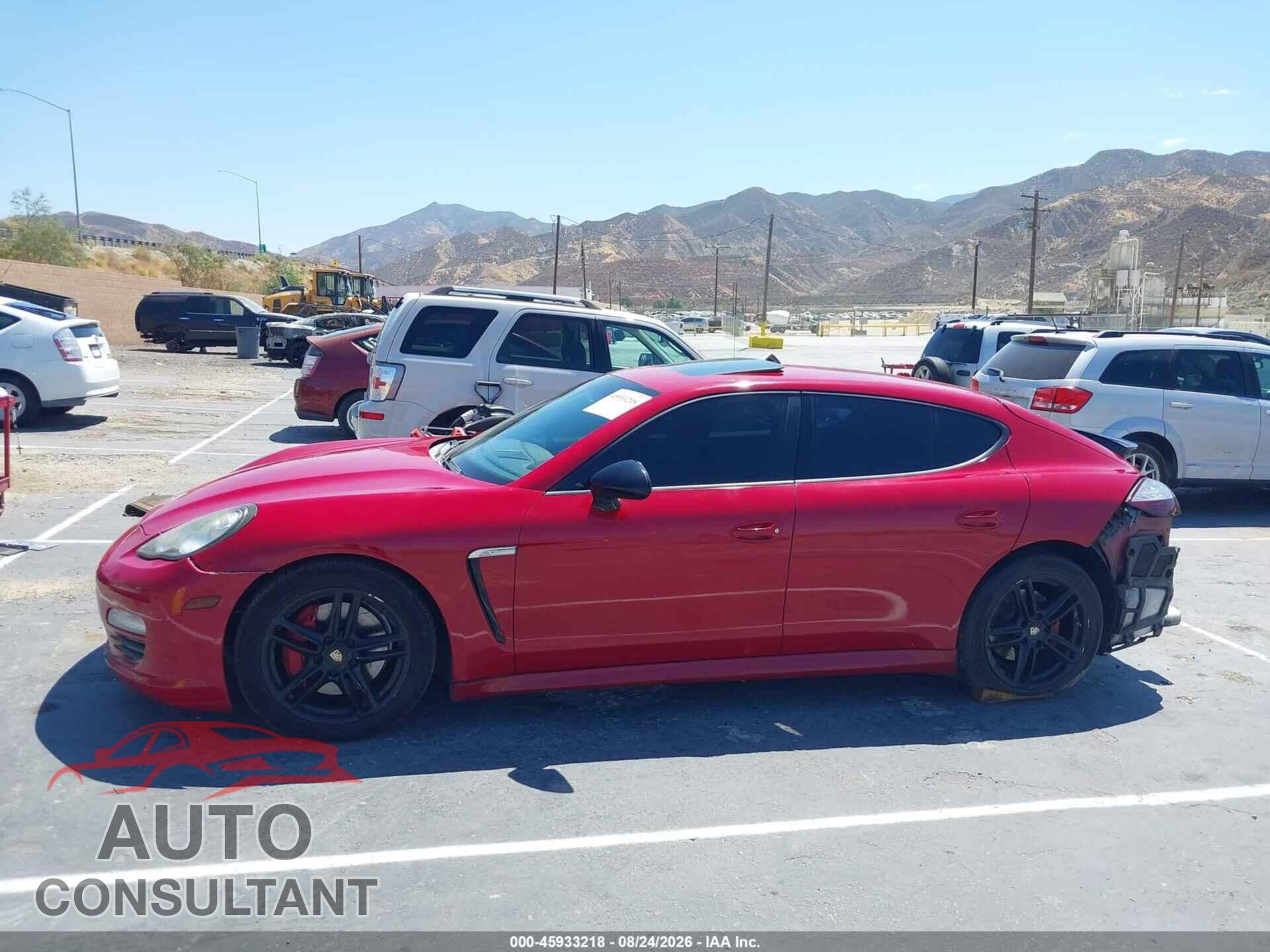 PORSCHE PANAMERA 2011 - WP0AA2A7XBL012375