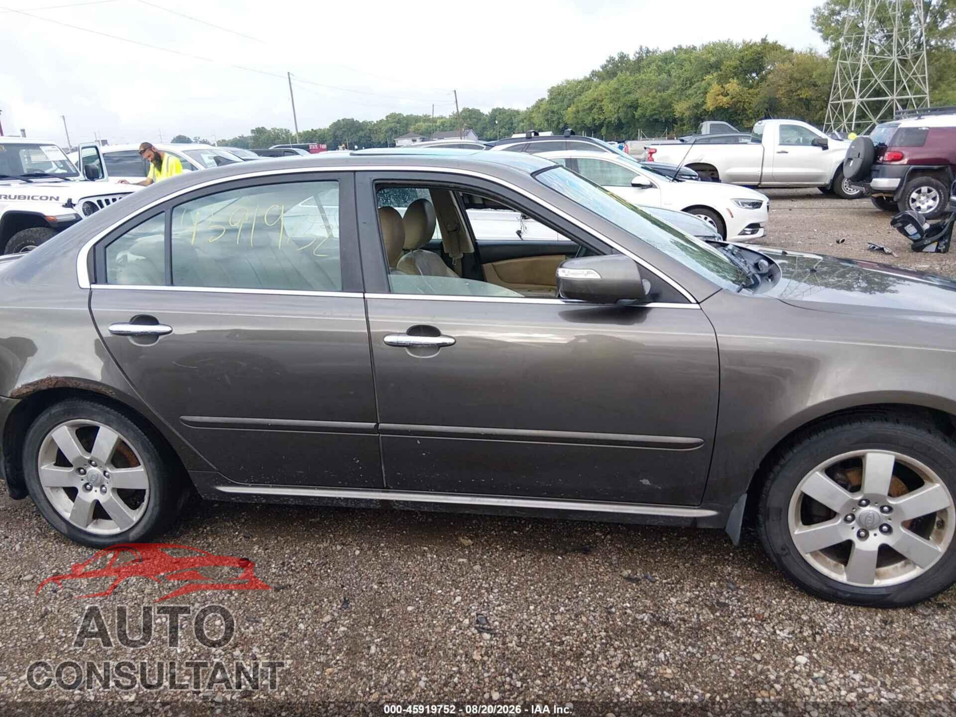 KIA OPTIMA 2010 - KNAGH4A87A5436655