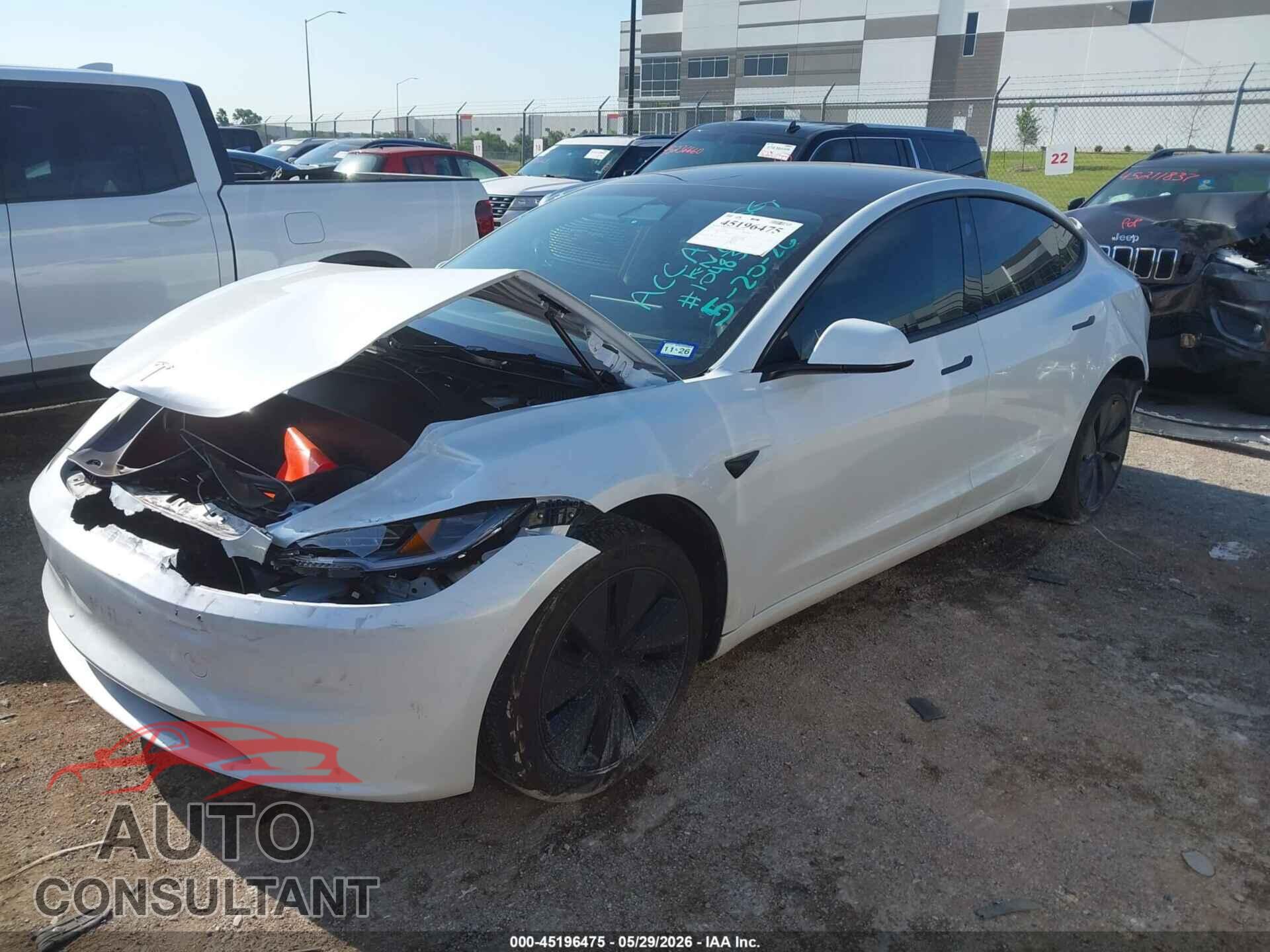 TESLA MODEL 3 2025 - 5YJ3E1EA3SF010029