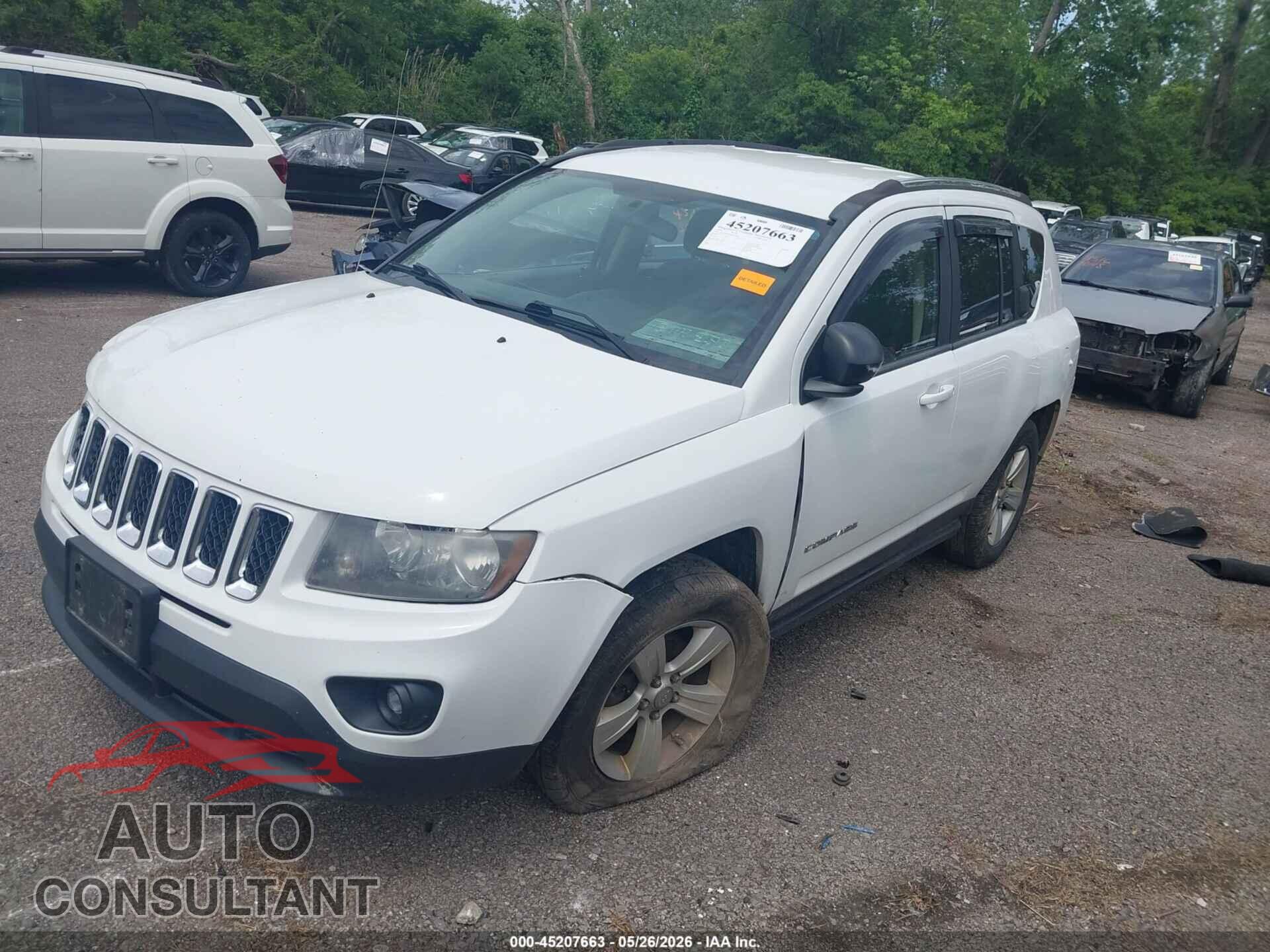 JEEP COMPASS 2014 - 1C4NJDBB3ED567876